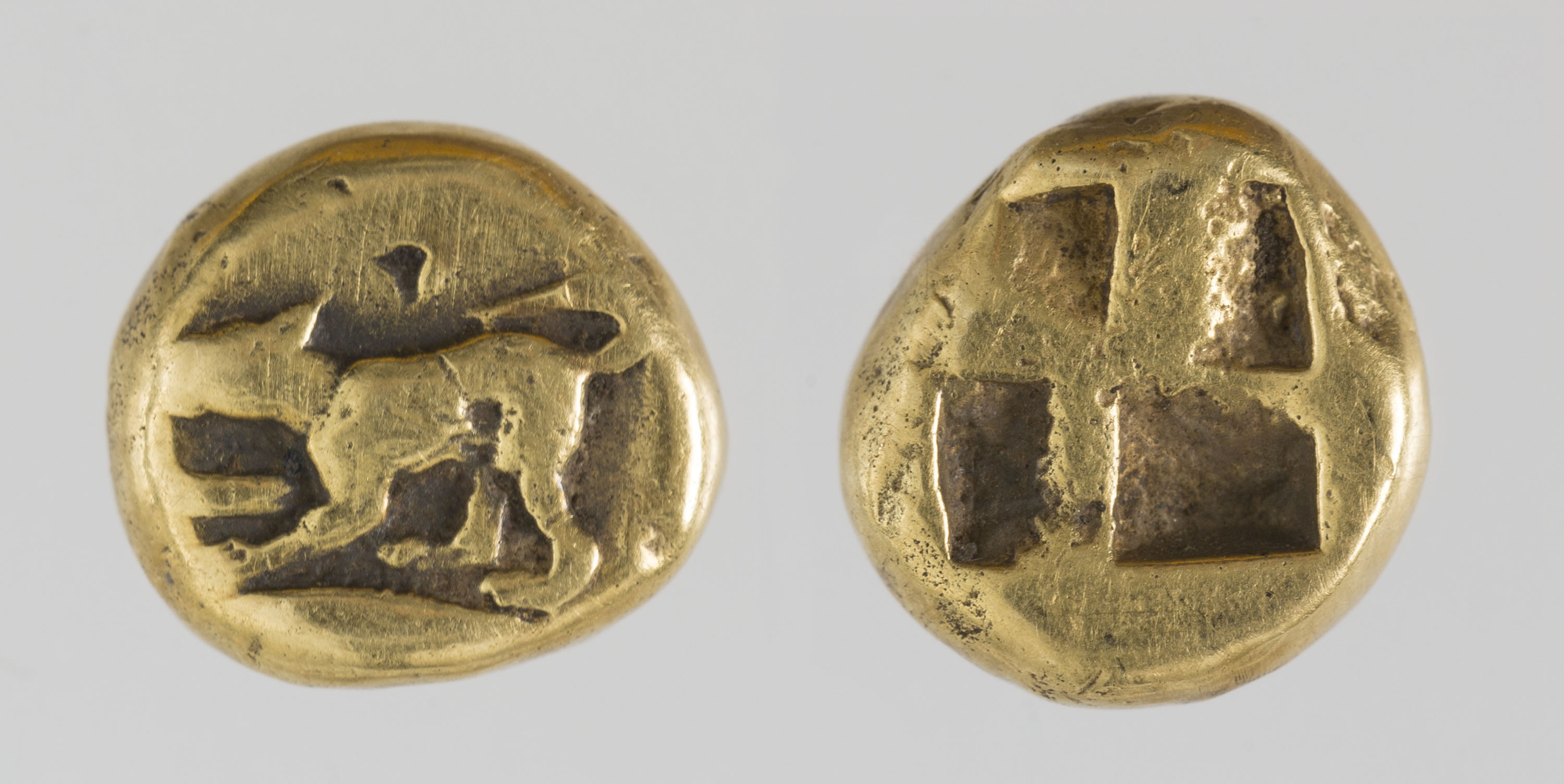 image for: Kyzikos - 1/6 d&#039;estàtera (hekte) - 500-450 aC