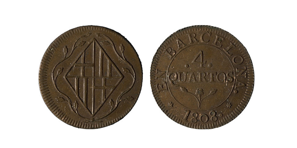 image for: Ocupació francesa - 4 quartos - 1808