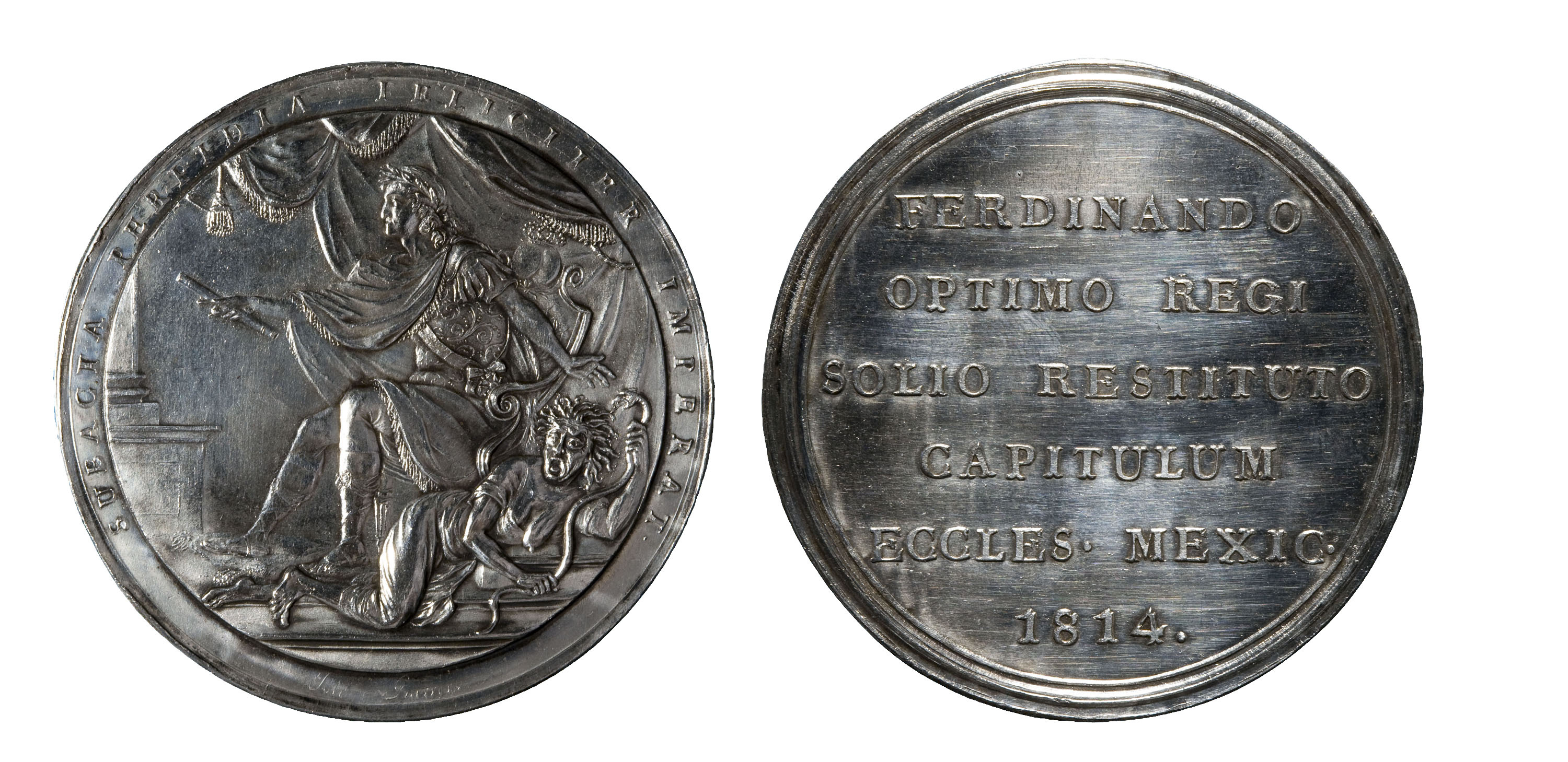 image for: José M. Guerrero - Restitució de Ferran VII al tron - 1814