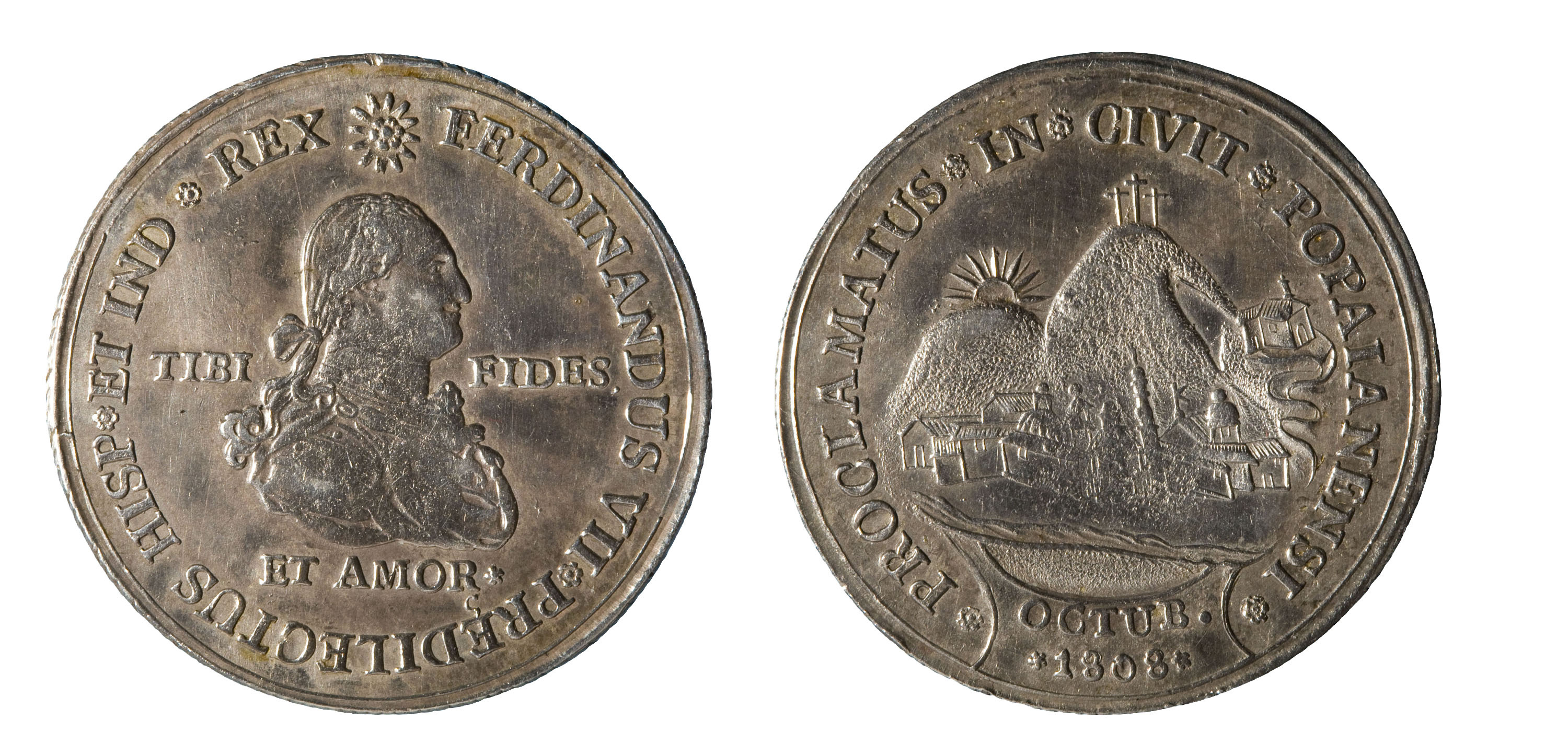 image for: Anònim - Ferran VII, proclamació a Popayán - 1808