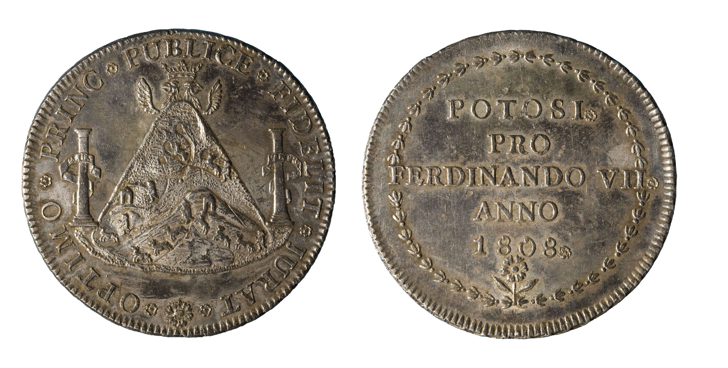 image for: Anònim - Ferran VII, proclamació a Potosí - 1808