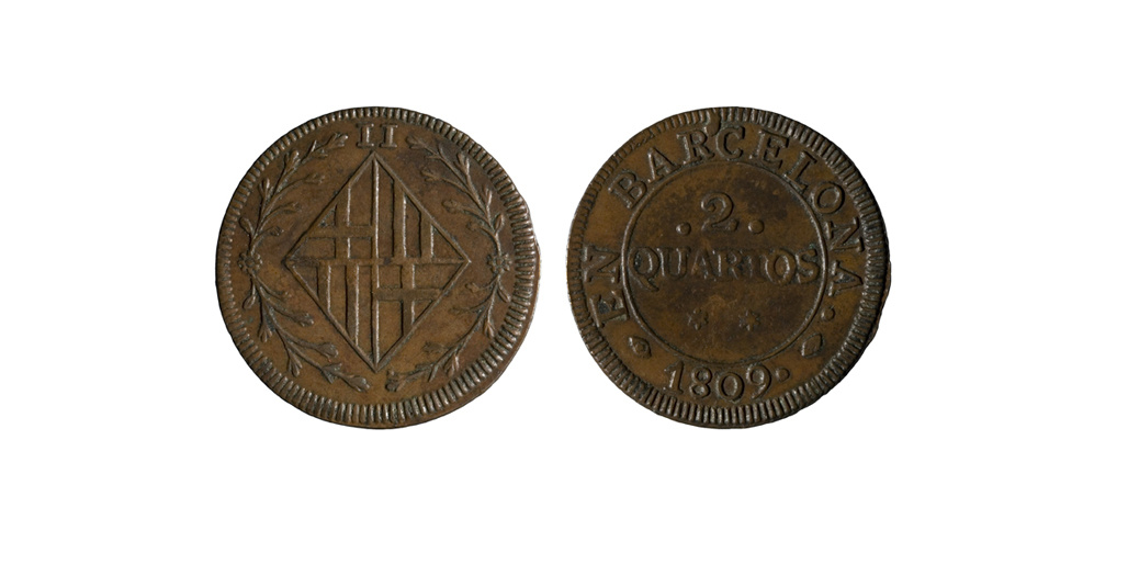 image for: Ocupació francesa - 2 quartos - 1809