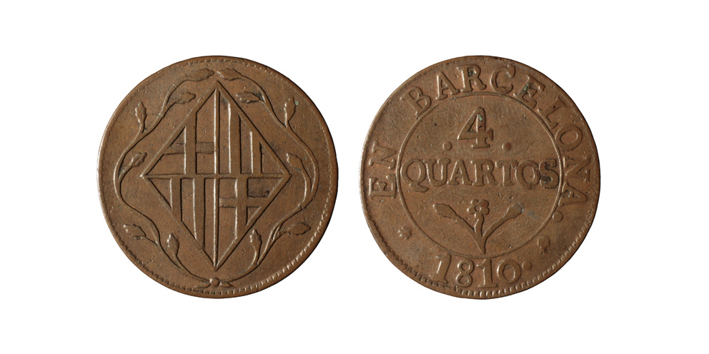 image for: Ocupació francesa - 4 quartos - 1810