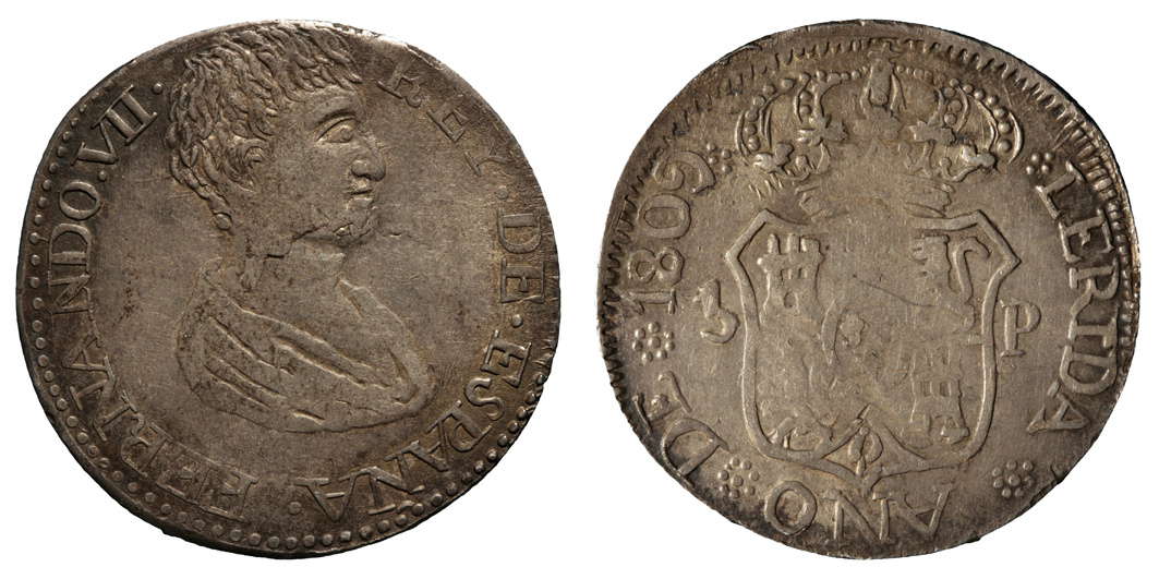 image for: Ferran VII d&#039;Espanya - 5 pessetes - 1809