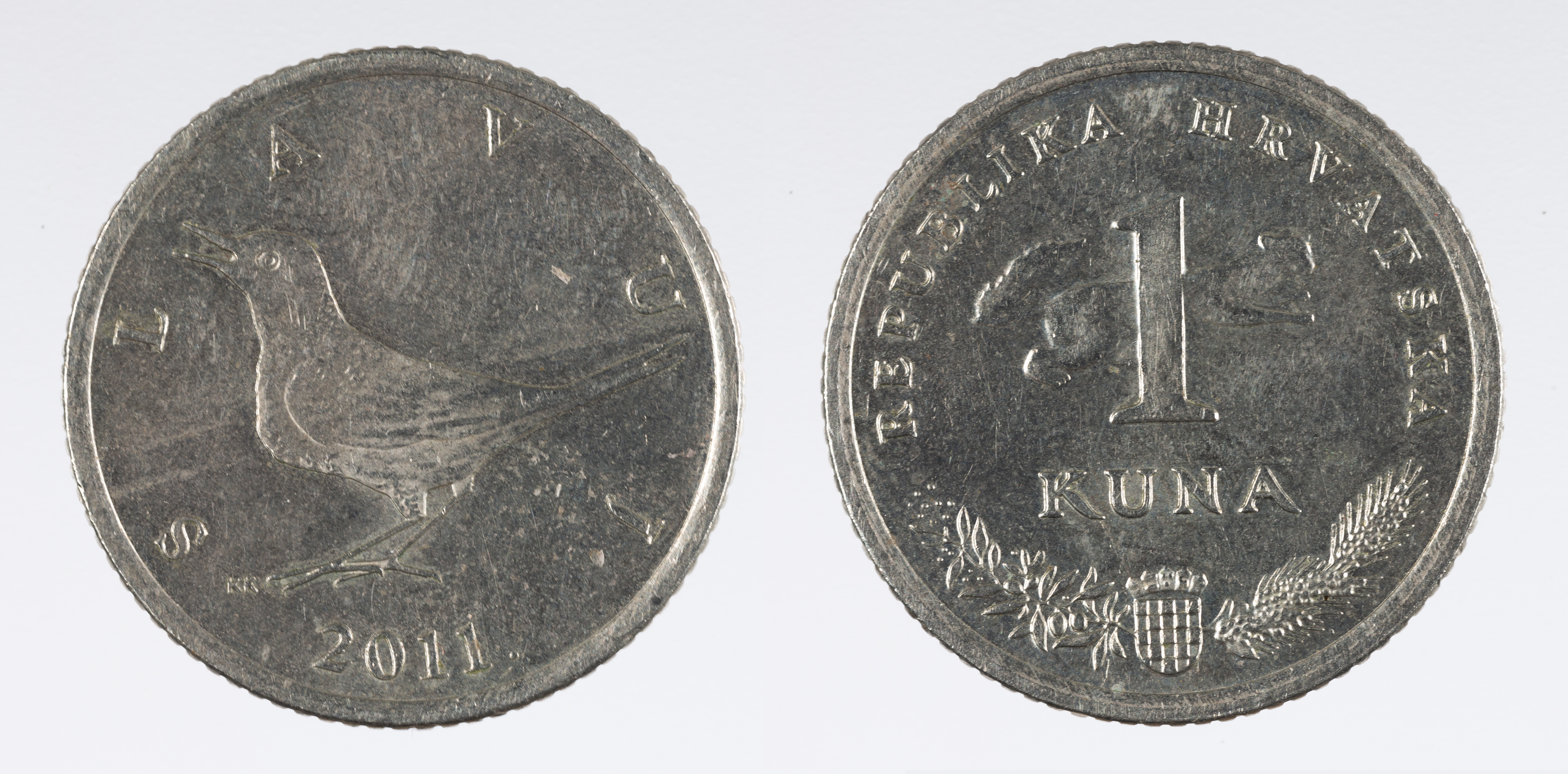 image for: República de Croacia - 1 kuna - 2011