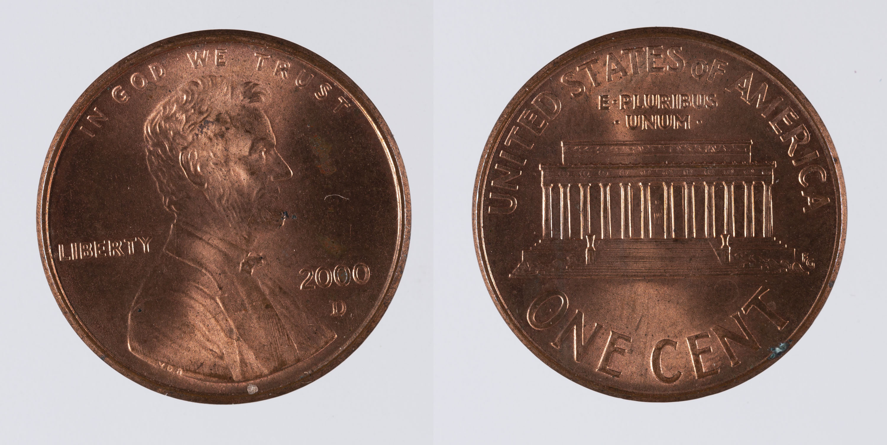 image for: Estats Units d&#039;Amèrica - 1 cèntim - 2000