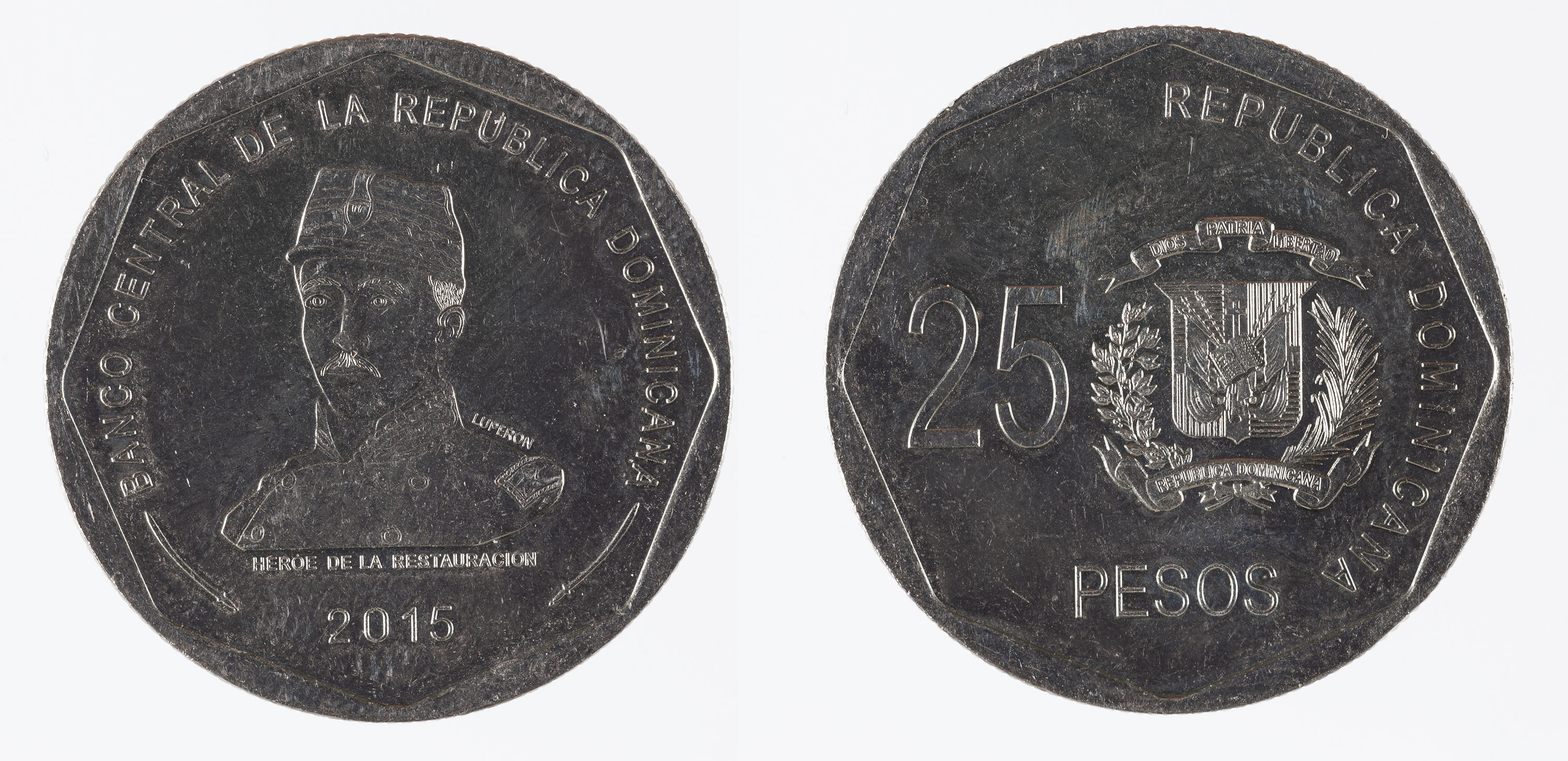 image for: República Dominicana - 25 pesos - 2015