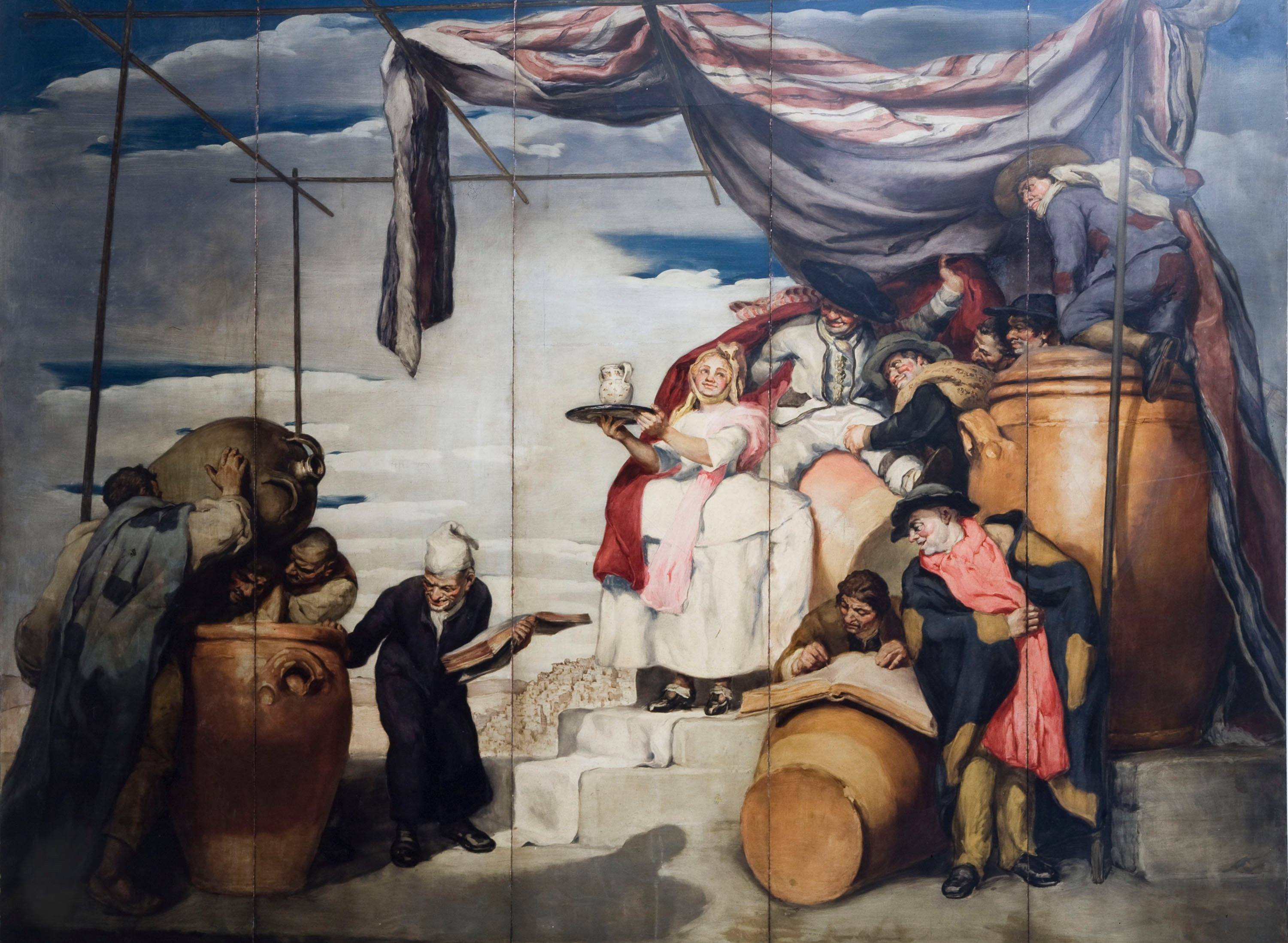 image for: Josep Maria Sert - La bodega de Camacho - 1932