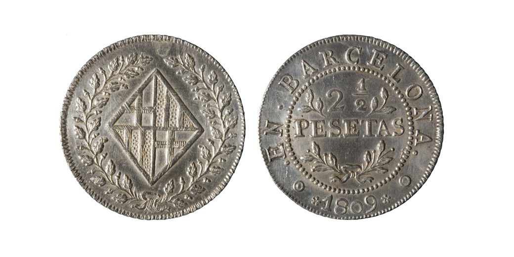 image for: Ocupació francesa - 2,5 pessetes - 1809