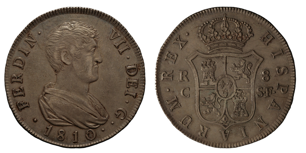 image for: Ferran VII d&#039;Espanya - 8 rals - 1810