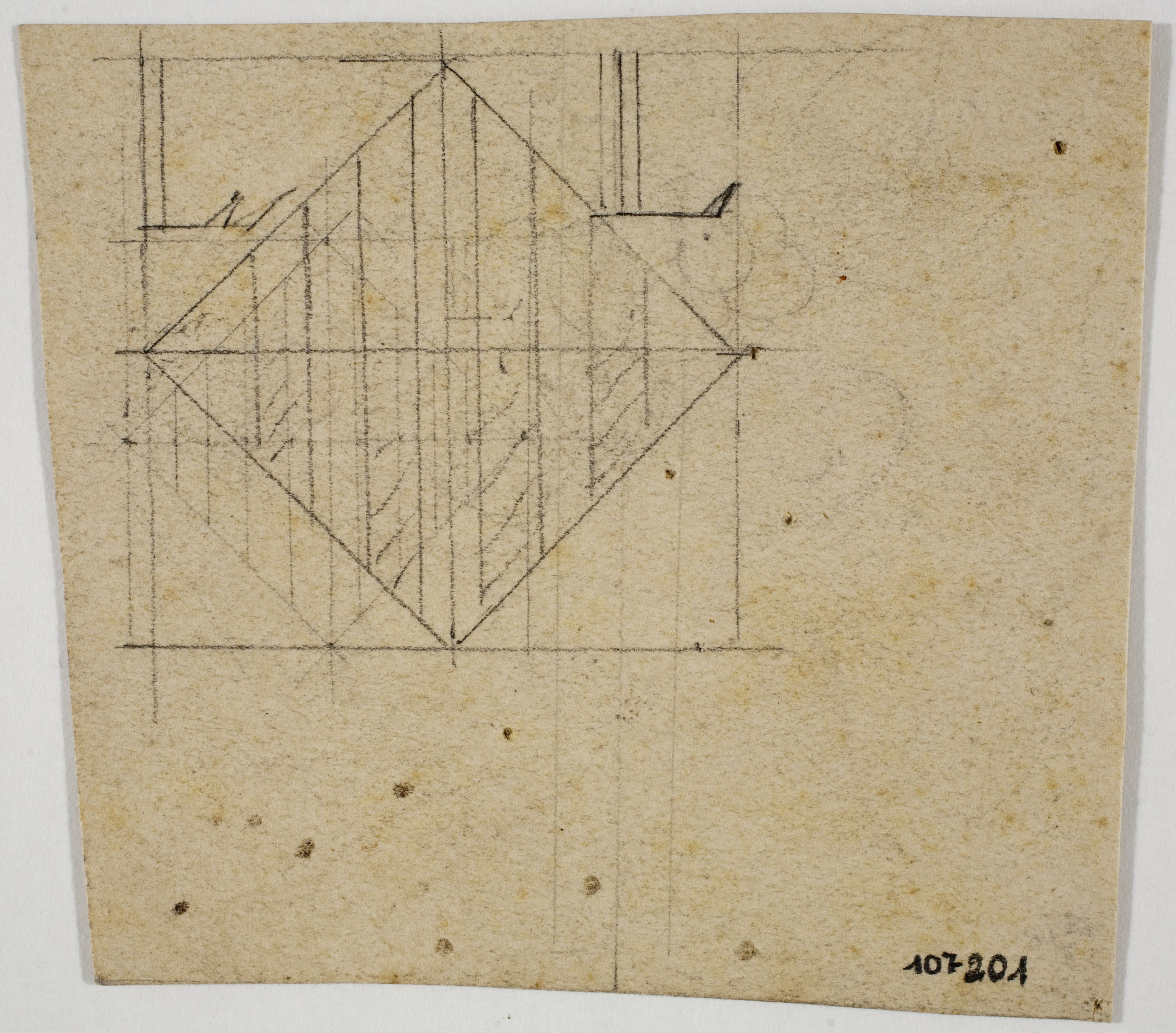 image for: Xavier Nogués - Esbós d&#039;escut [de Barcelona]. Estudi preparatori per a un medalló - Cap a 1924-1928