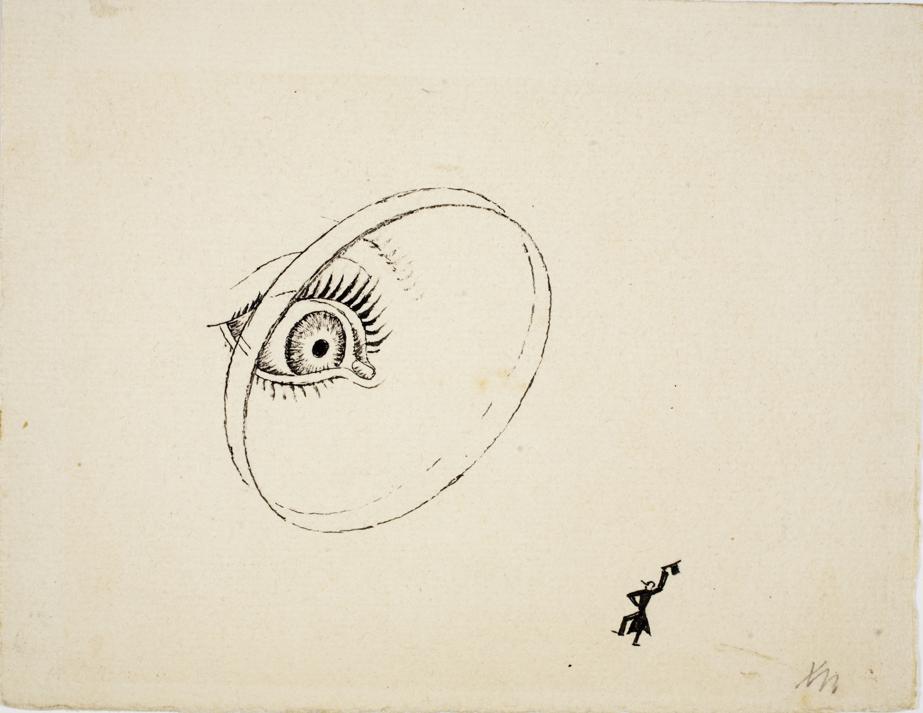 image for: Xavier Nogués - Bacil (il·lustració per al «Bestiari» de Joan Oliver) - Cap a 1937