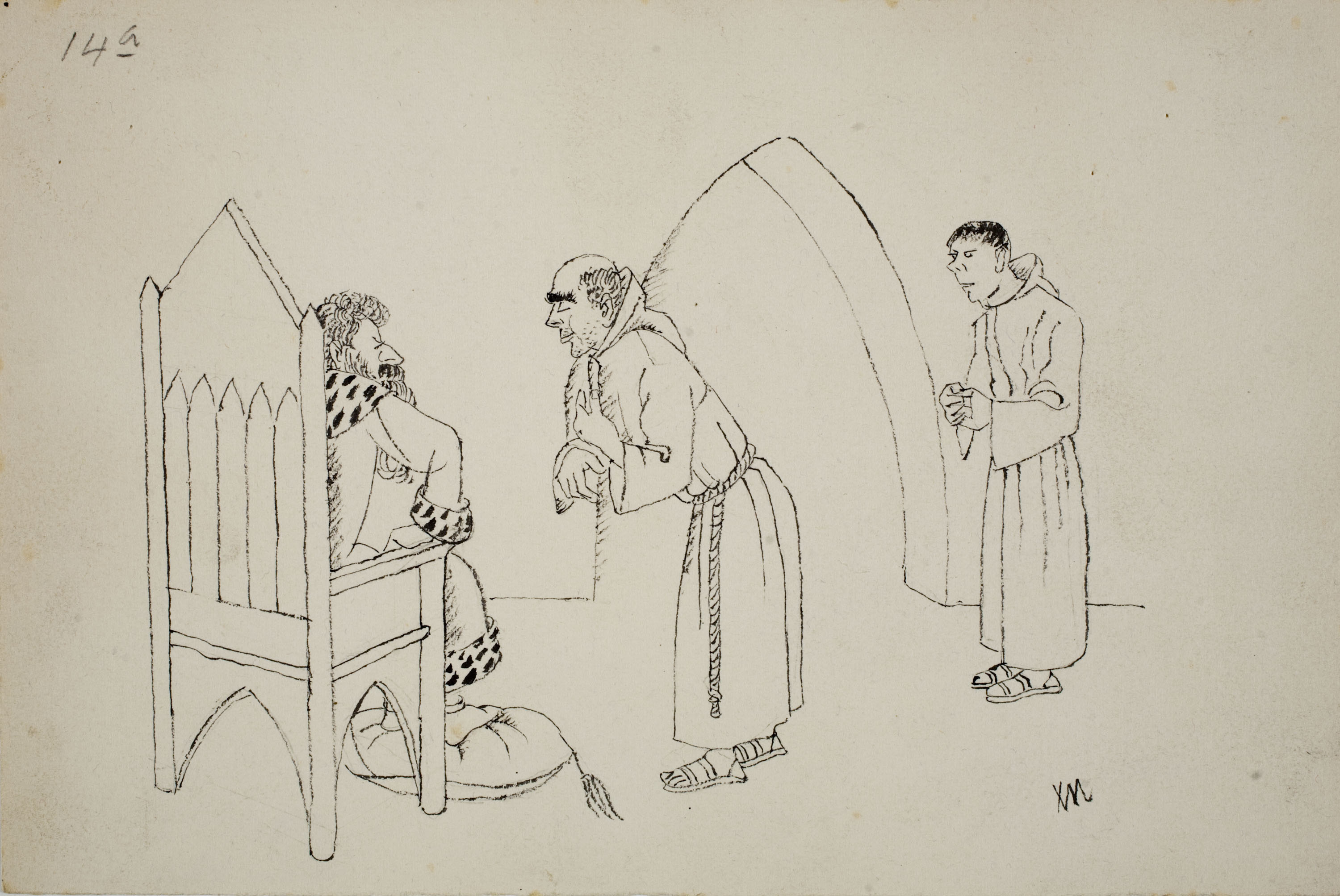 image for: Xavier Nogués - Falòrnia catorzena (il·lustració per a «El patrañuelo» de Joan Timoneda) - 1940