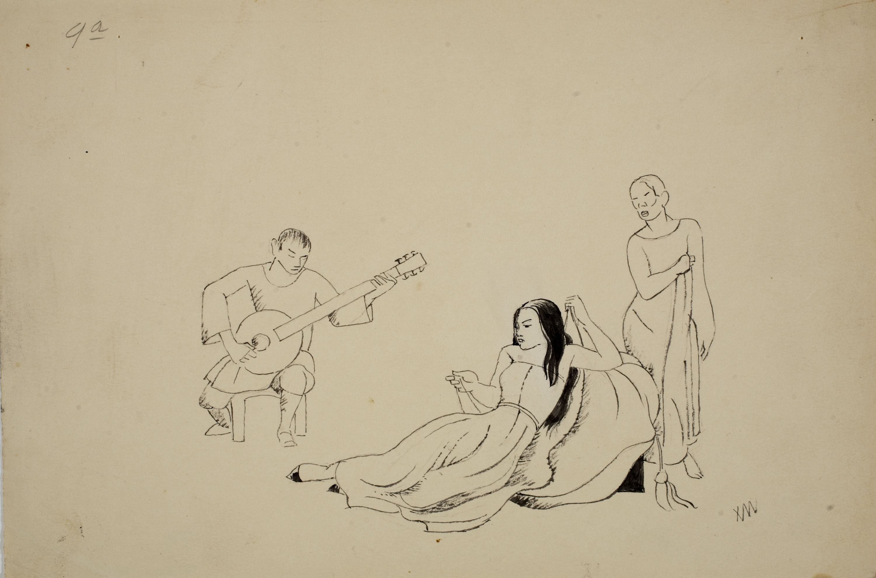 image for: Xavier Nogués - Falòrnia novena (il·lustració per a «El patrañuelo» de Joan Timoneda) - 1940