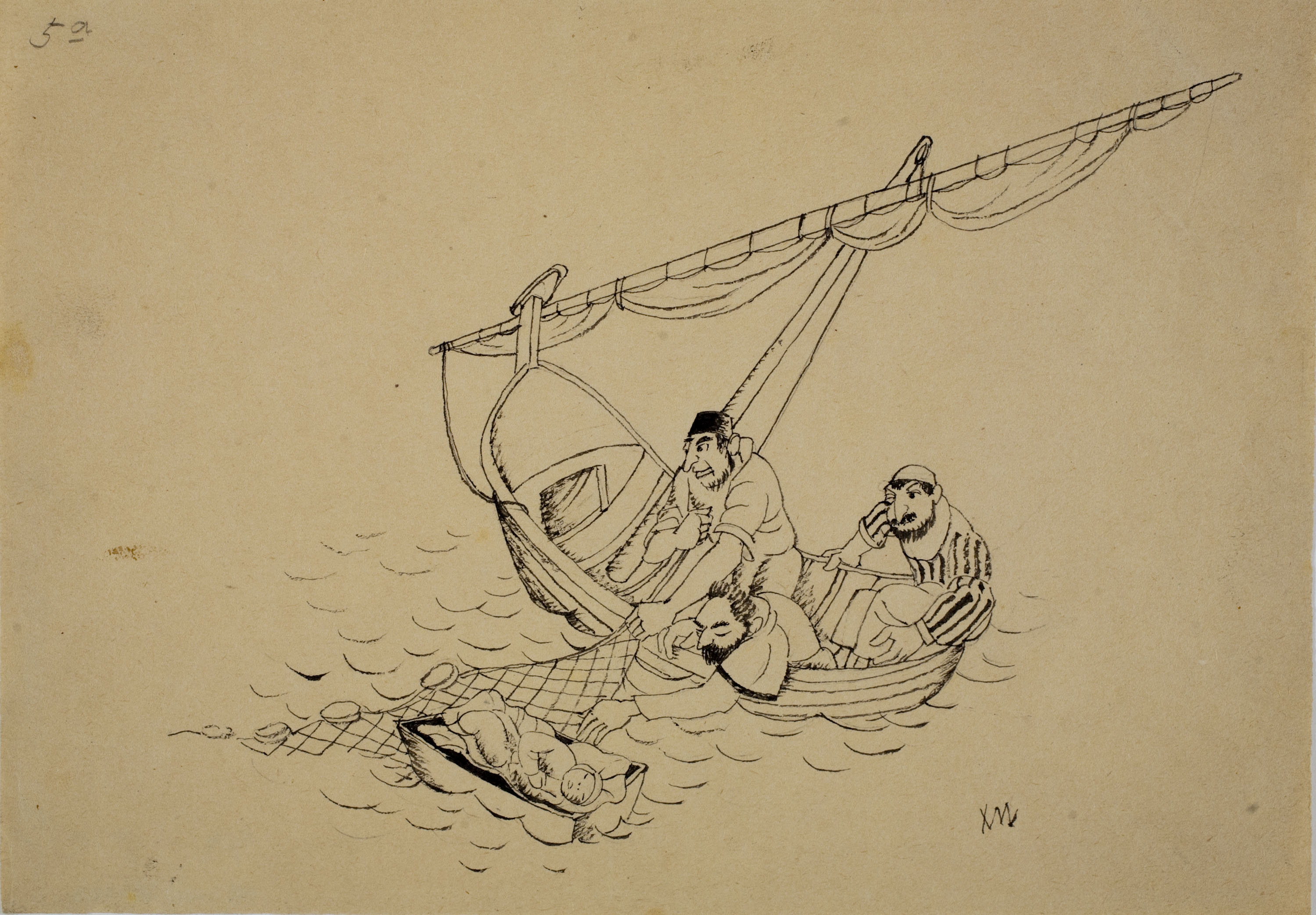 image for: Xavier Nogués - Falòrnia cinquena (il·lustració per a «El patrañuelo» de Joan Timoneda) - 1940