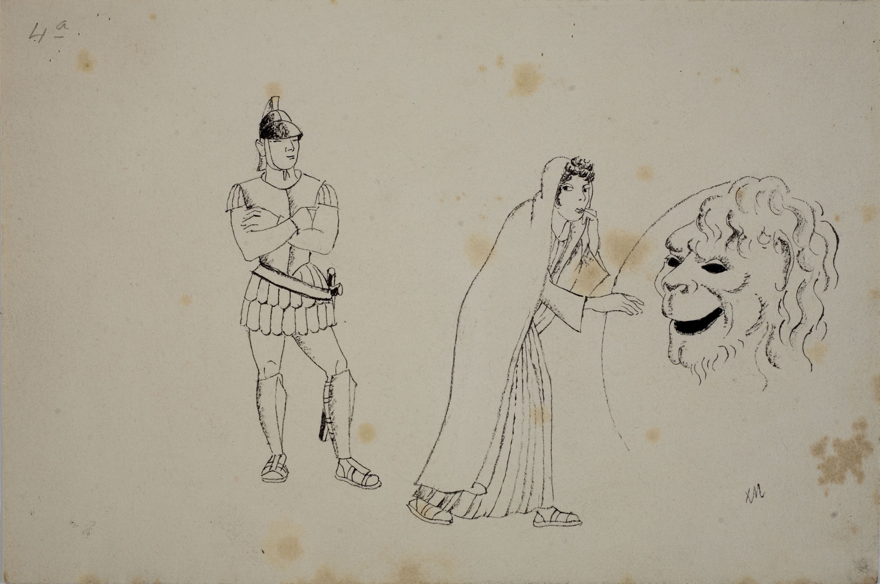 image for: Xavier Nogués - Falòrnia quarta (il·lustració per a «El patrañuelo» de Joan Timoneda) - 1940