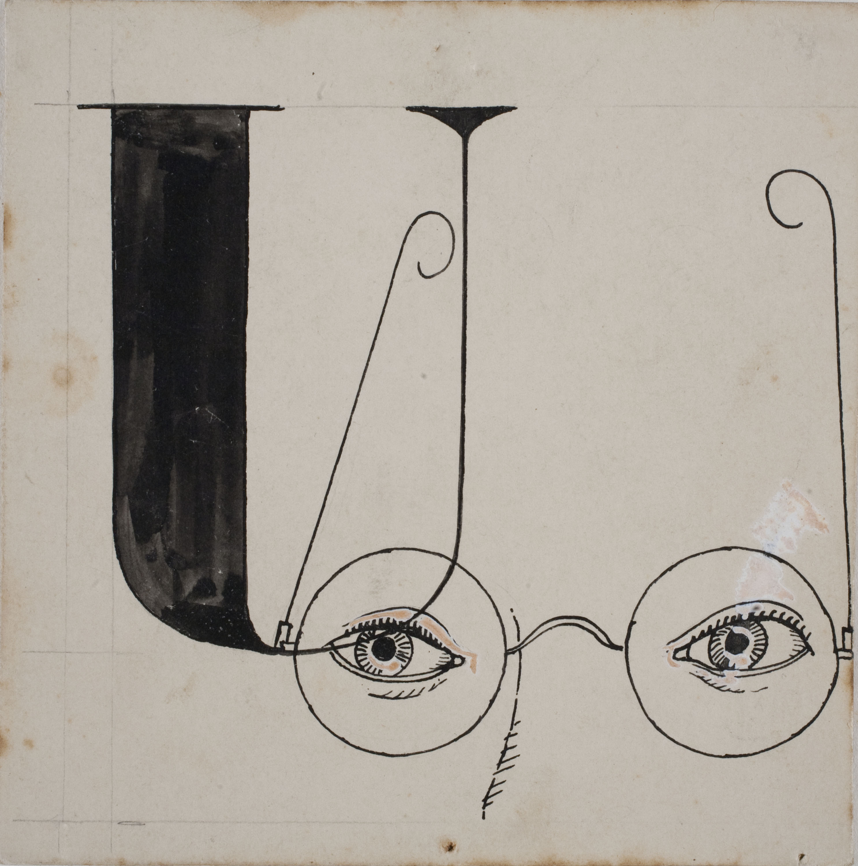 image for: Xavier Nogués - Lletra U (il·lustració per a l&#039;«Abecedari català per a nens» editat per la Llibreria Nacional Catalana de Salvat-Papasseit) - 1920