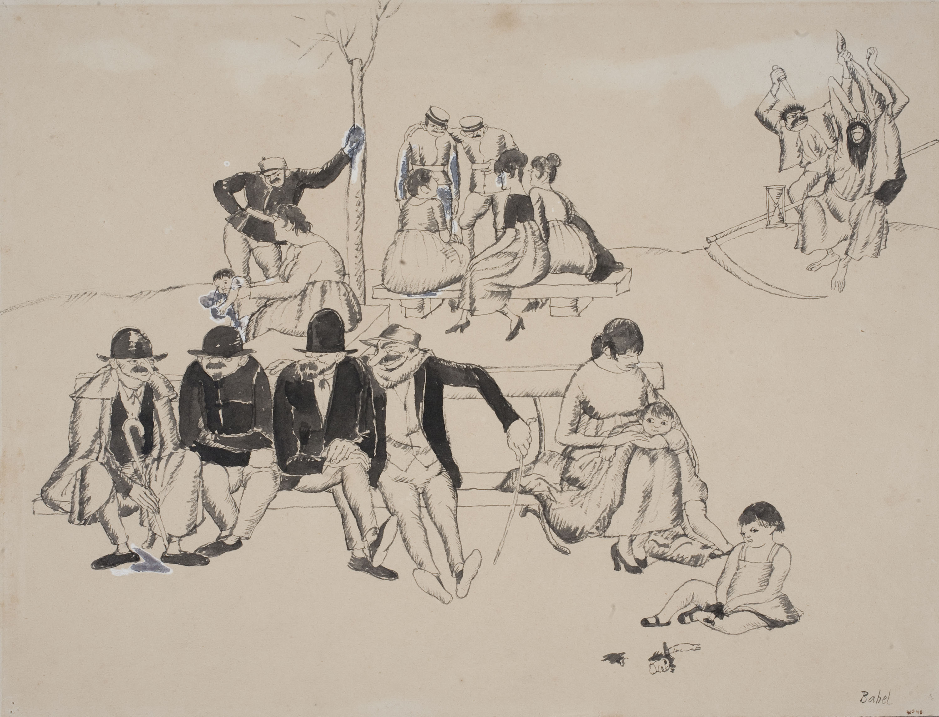 image for: Xavier Nogués - Matar el temps - Cap a 1914-1919