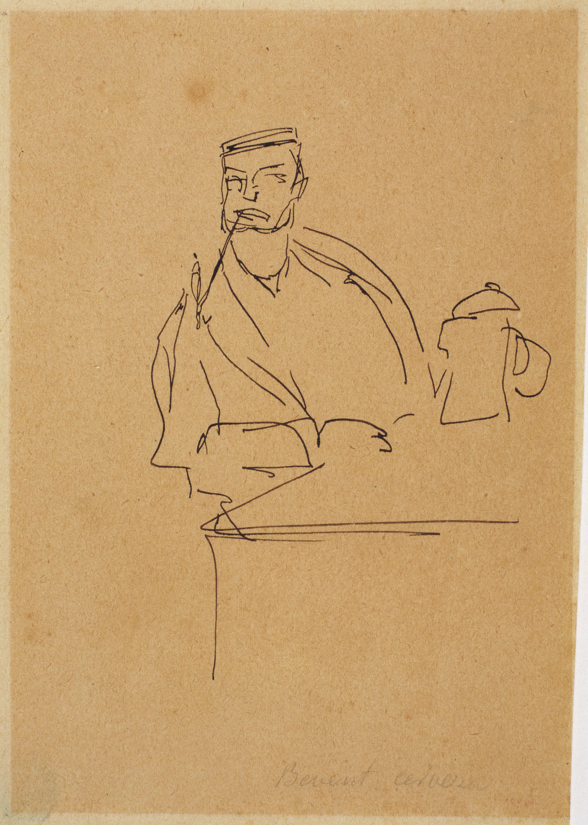 image for: Eugeni d&#039;Ors - Bevent cervesa - Cap a 1910