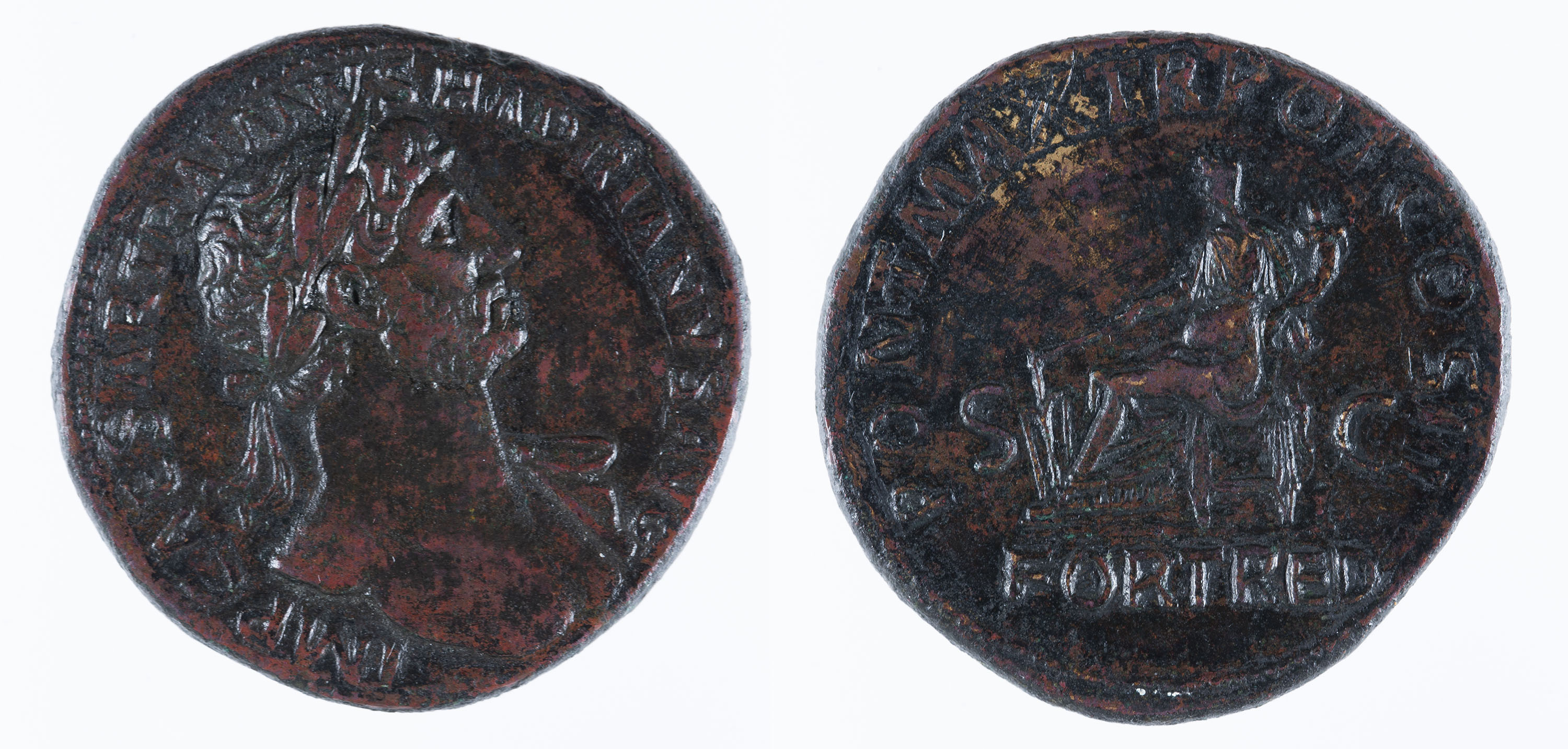 image for: Adrià, emperador de Roma - Sesterci - 117-138