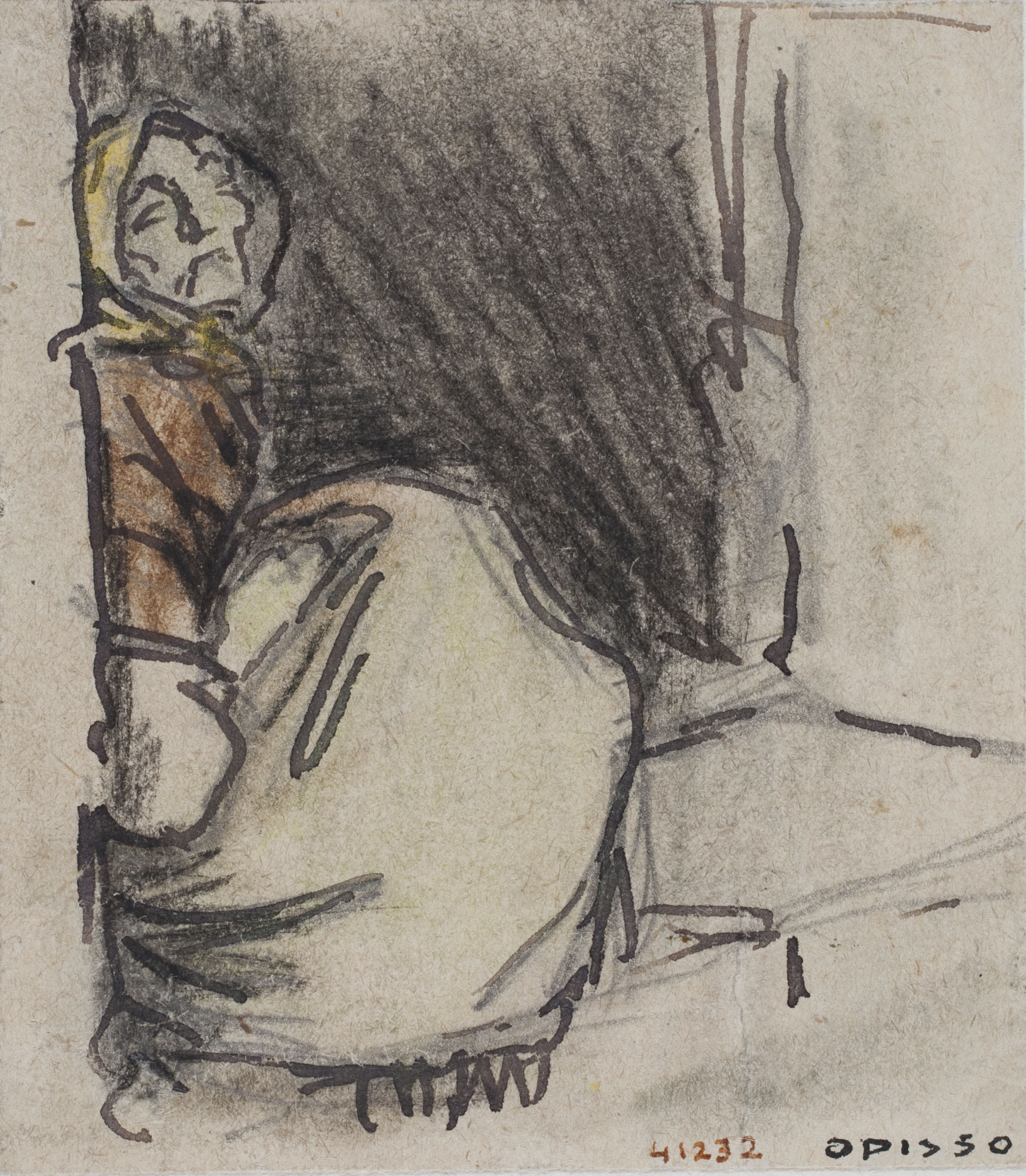 image for: Ricard Opisso - Una pobra - 1897