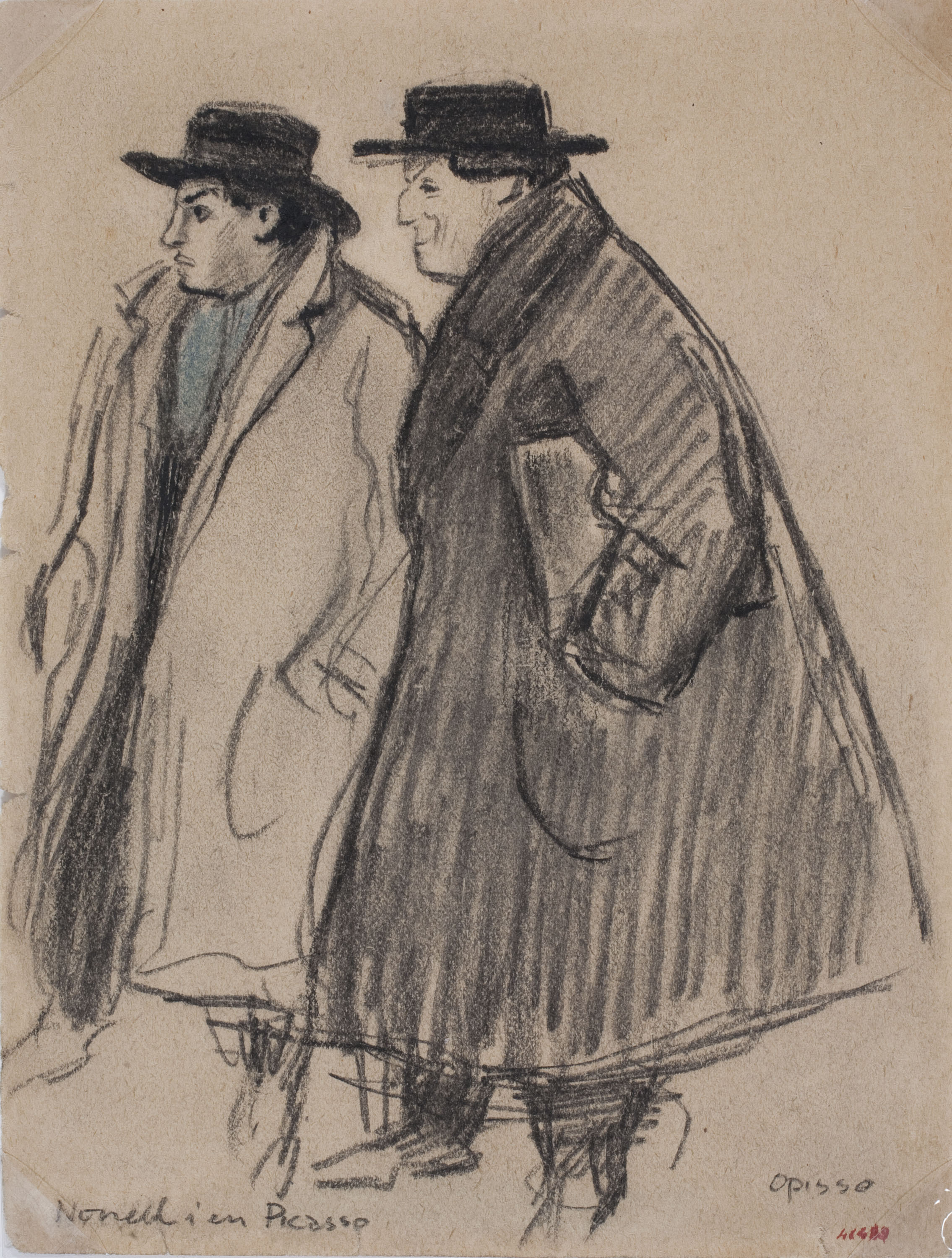 image for: Ricard Opisso - Isidre Nonell i Pablo Picasso - 1898