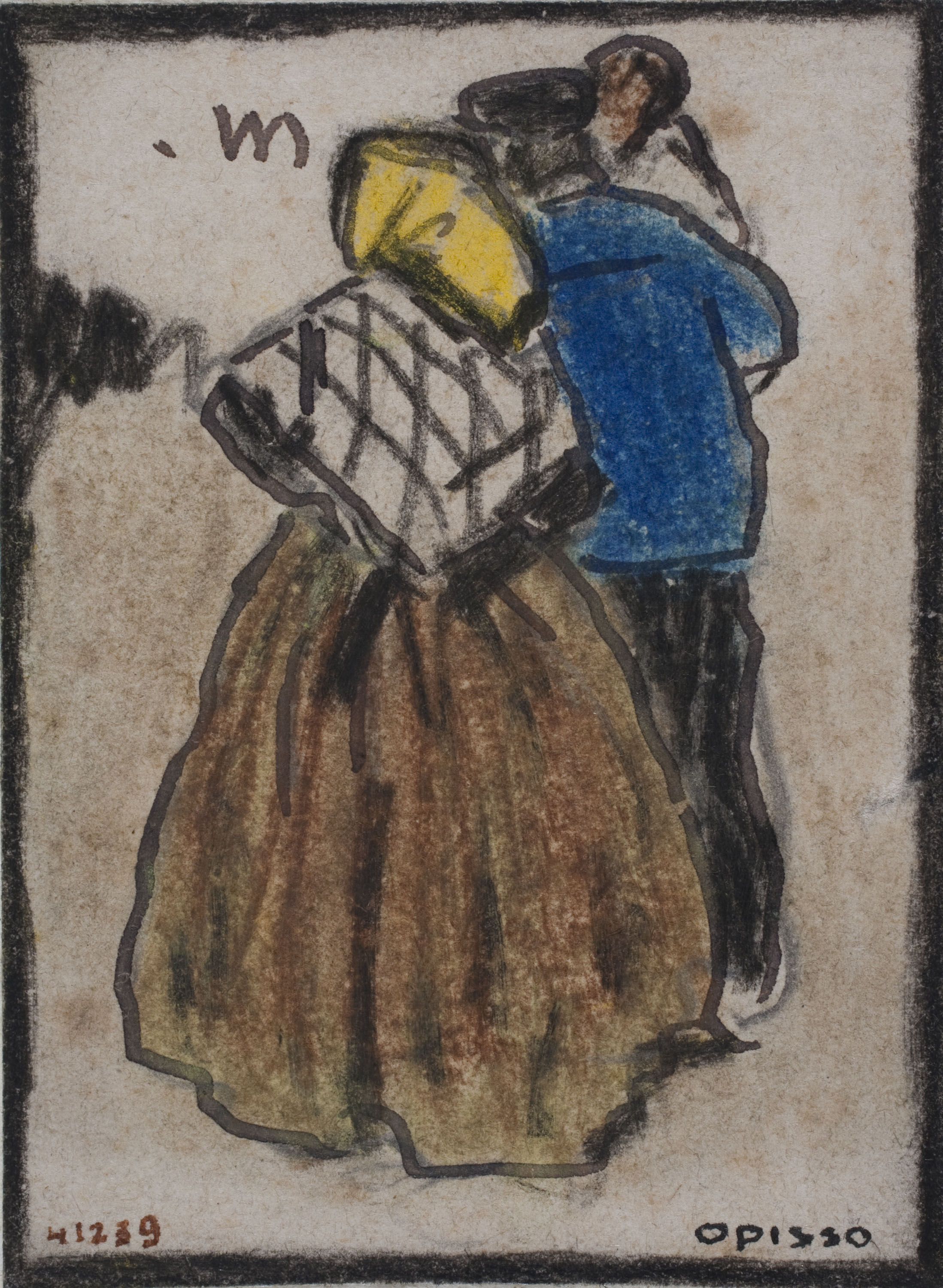 image for: Ricard Opisso - Família obrera - 1897