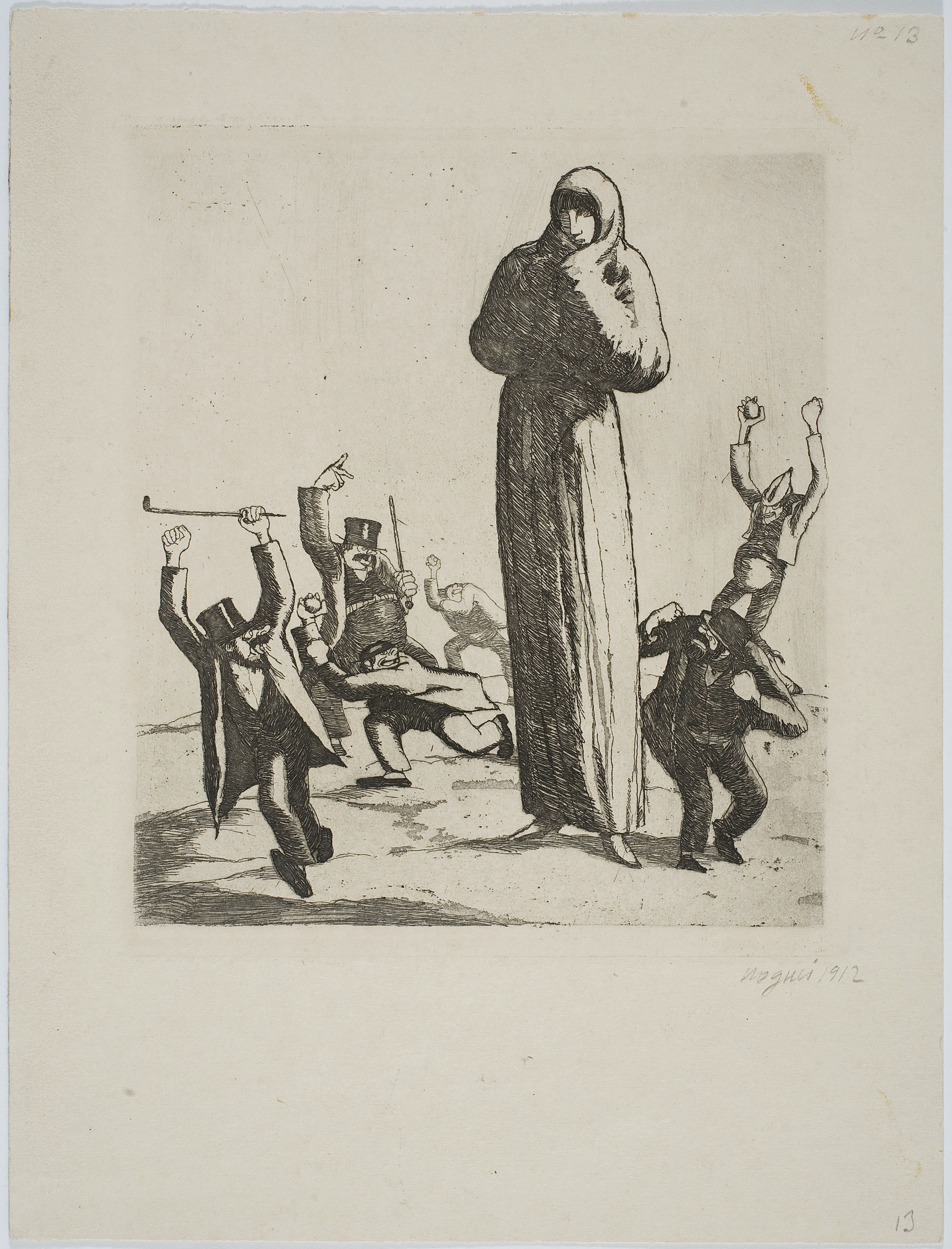 image for: Xavier Nogués - La ben plantada - 1912