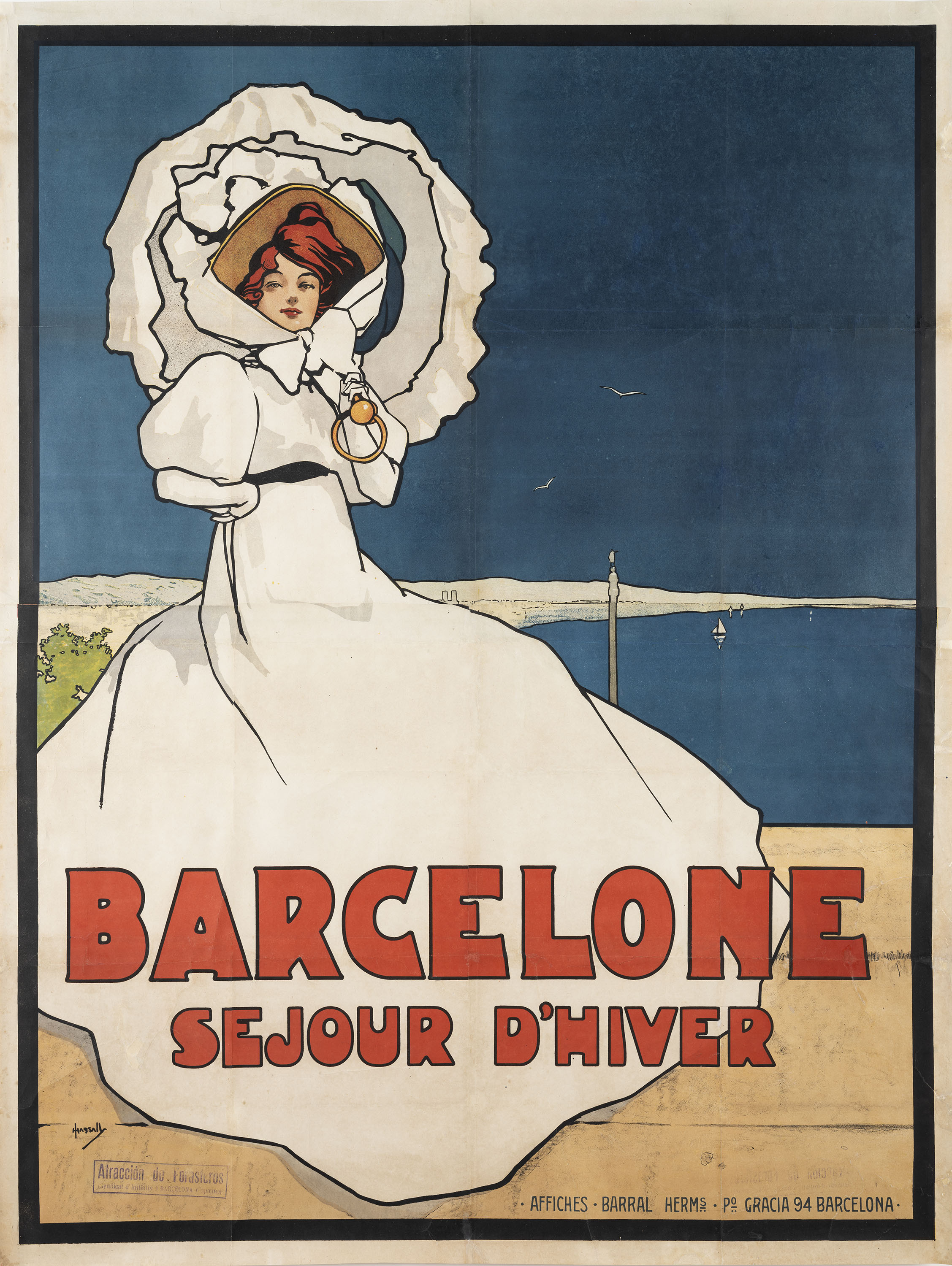 image for: John Hassall - Barcelone. Sejour d&#039;hiver - 1909