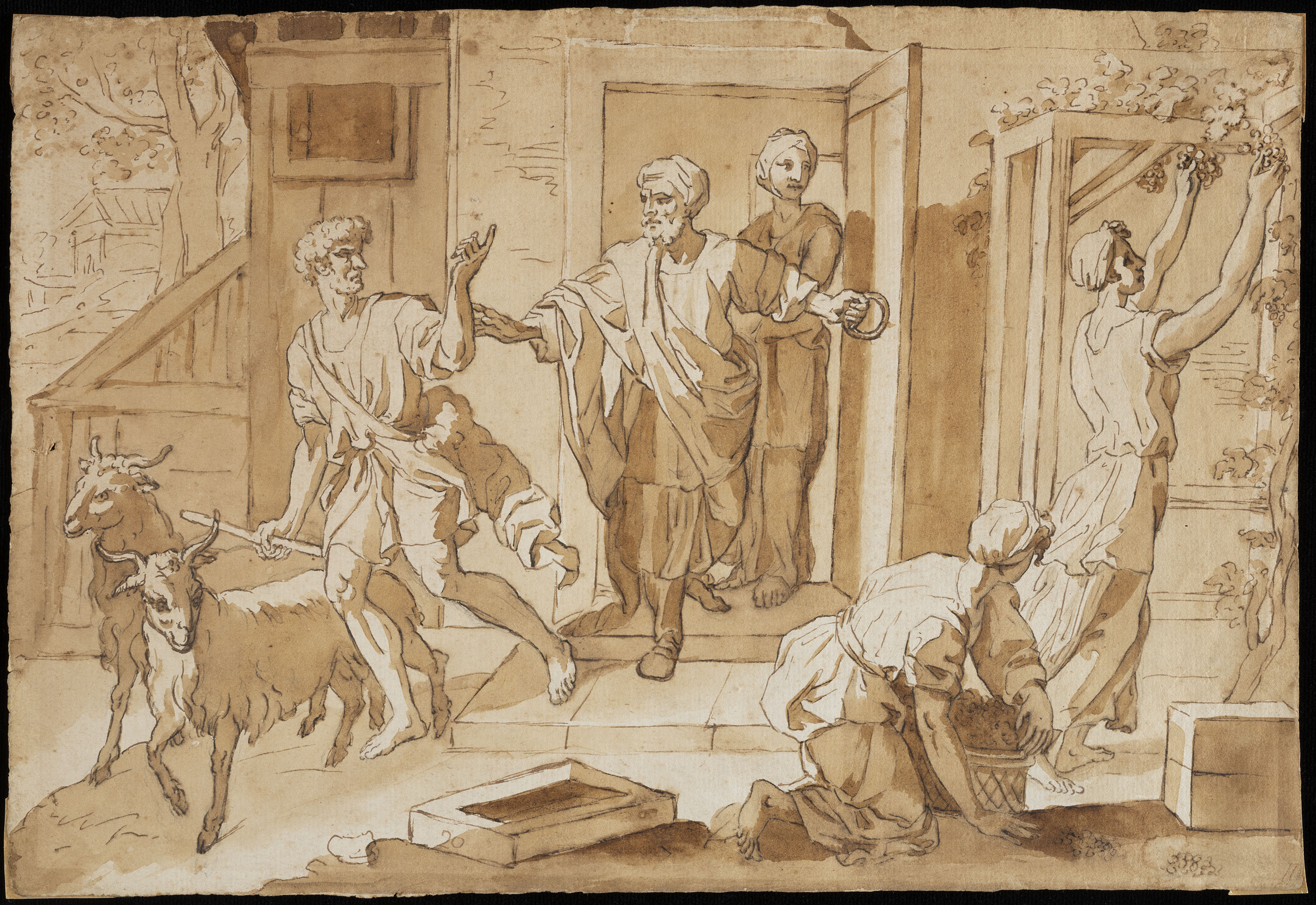 image for: Francesc Rodríguez Pusat - Jacob i Josep - Cap a 1800