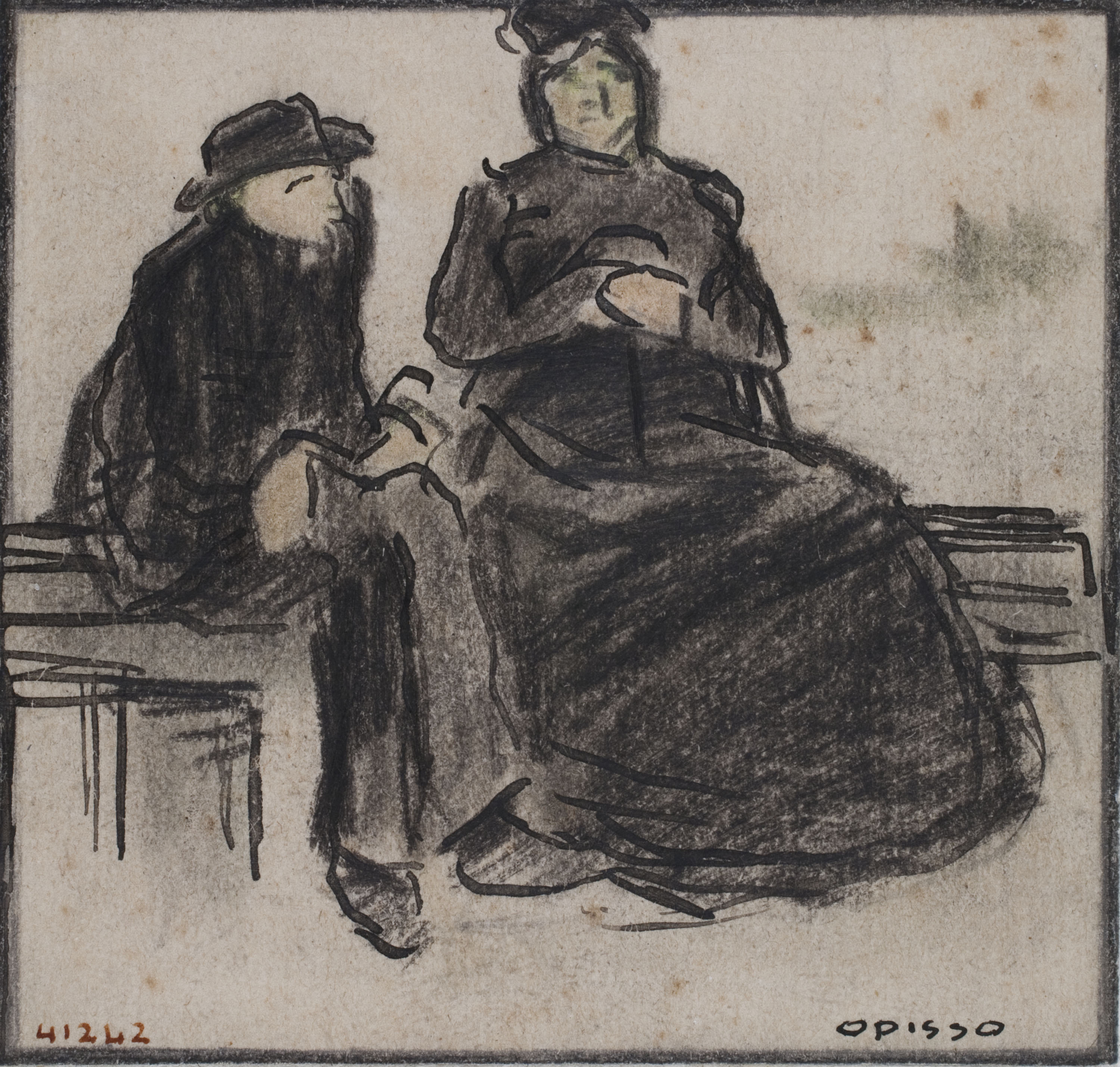 image for: Ricard Opisso - Reposant - 1897