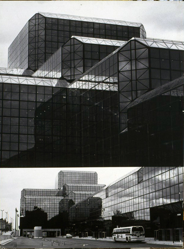 image for: Carles Fontserè - Plafó F-G. Detall Palau Jacob K. Javits Center - Cap a 1986