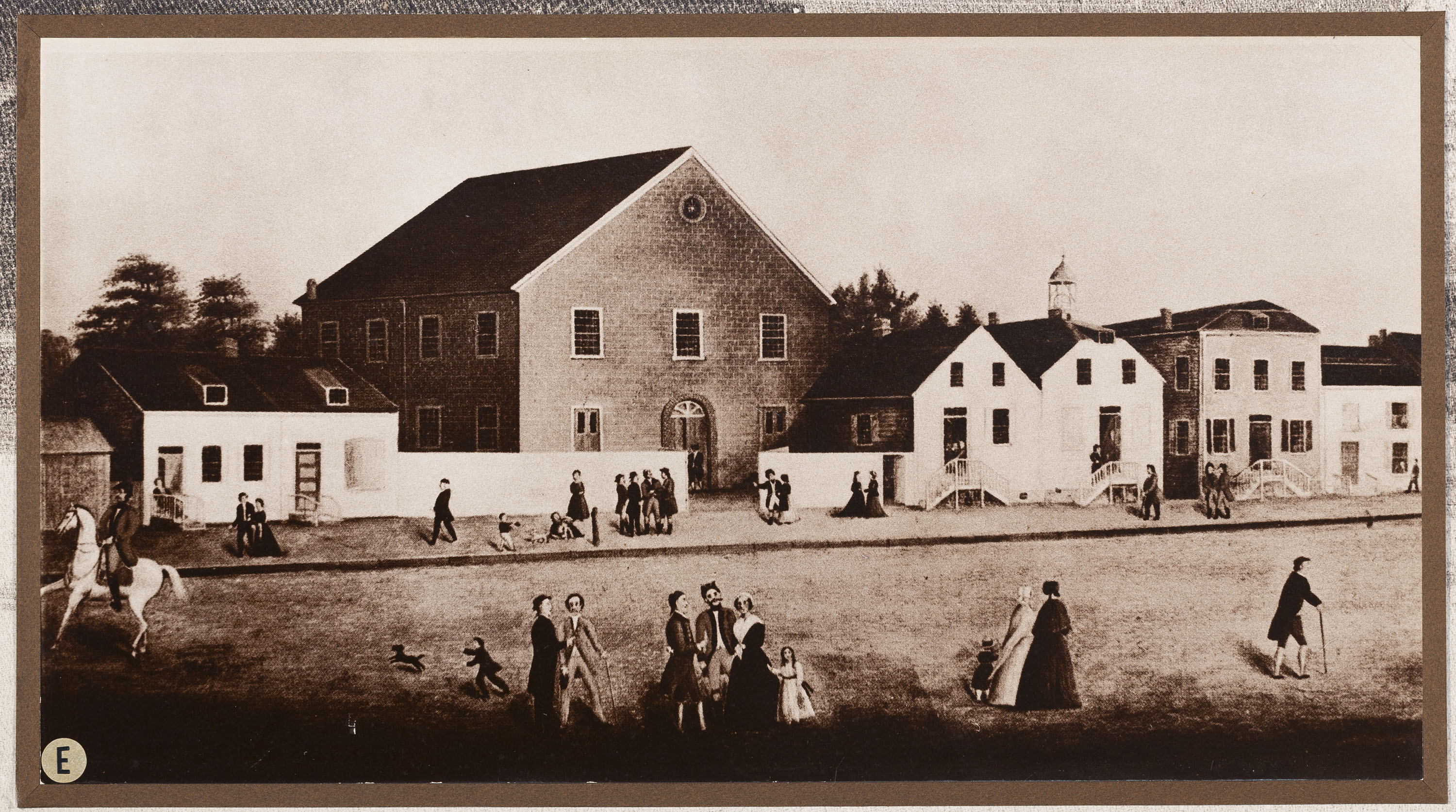 image for: Carles Fontserè - John Street amb la Wesley Chapel - 1984