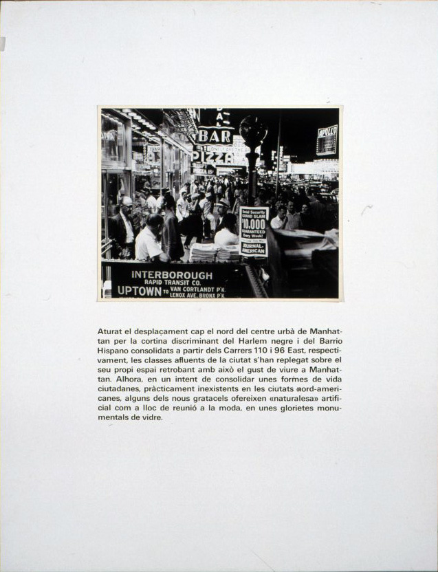 image for: Carles Fontserè - Plafó 127. 1984-90: projectes urbans. Times Square - 1955-1968