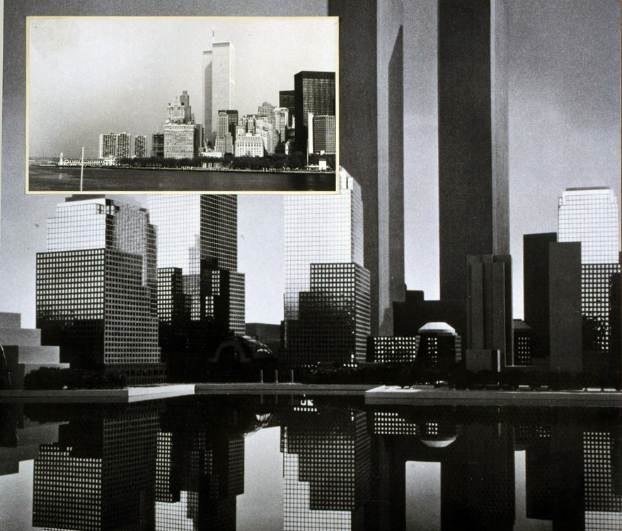 image for: Carles Fontserè - Plafó 134. 1984-90: projectes urbans. World Trade Center: les Torres Bessones - 1955-1968
