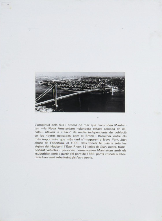 image for: Carles Fontserè - Plafó 76. Els ponts: el pont de Verrazano Narrows Bridge - 1955-1968