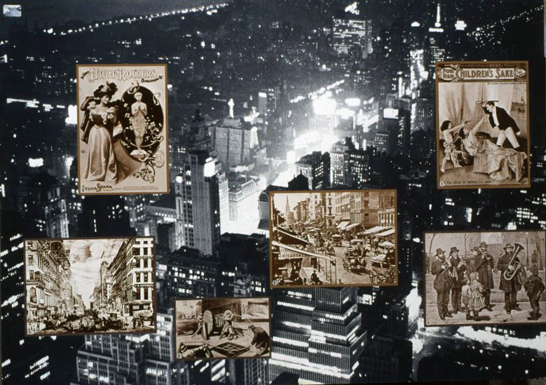 image for: Carles Fontserè - Plafó 26. 1800 Broadway: panoràmica nocturna a Times Square des del Empire State Building - 1955-1968