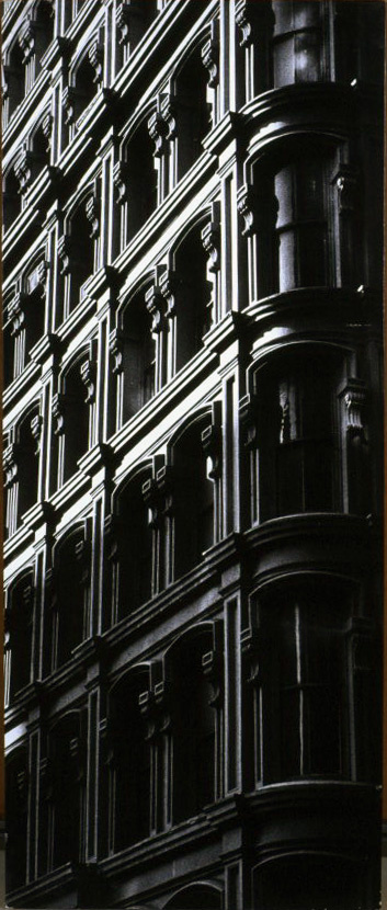 image for: Carles Fontserè - Plafó 121. Reconciliació de l'arquitectura: detall de la façana d'un edifici - 1955-1968