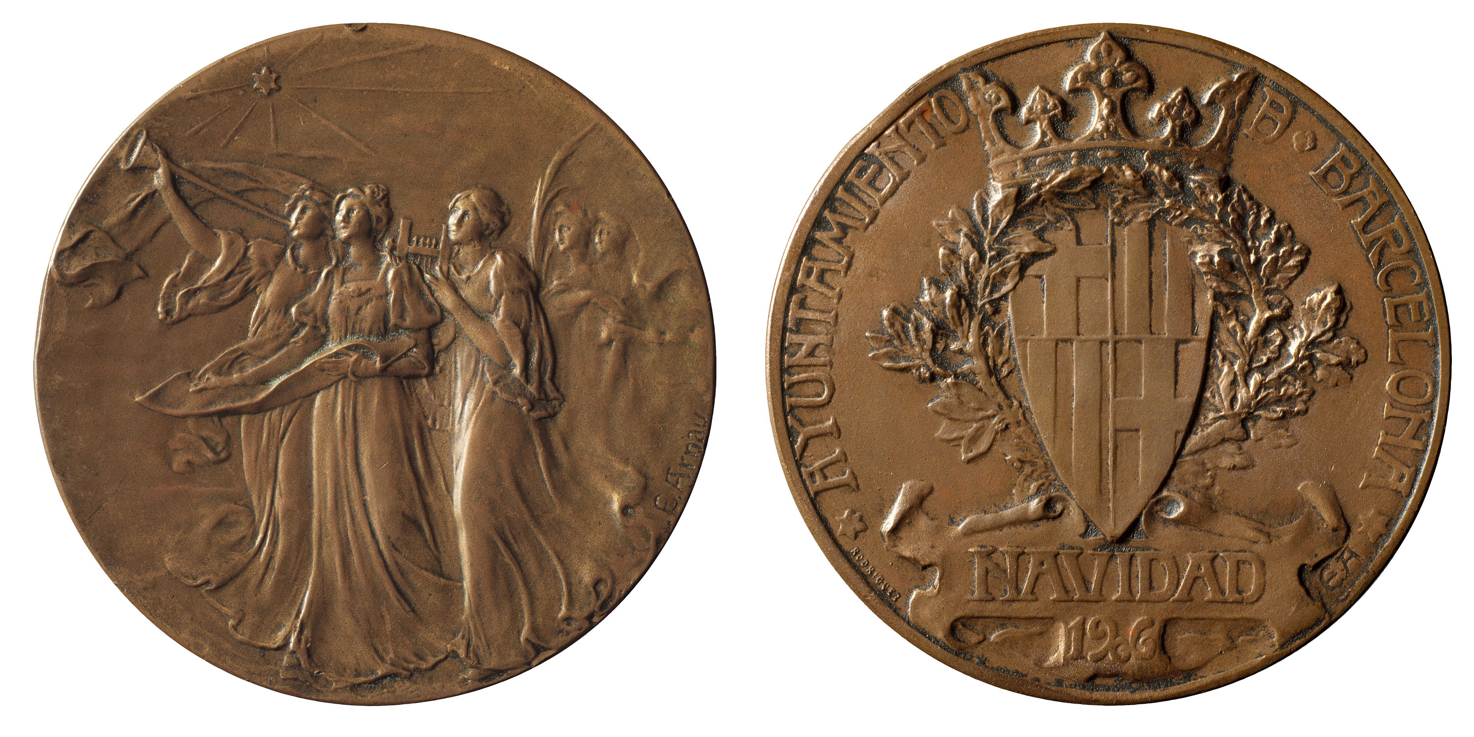 image for: Eusebi Arnau - Nadal. Ajuntament de Barcelona - 1906