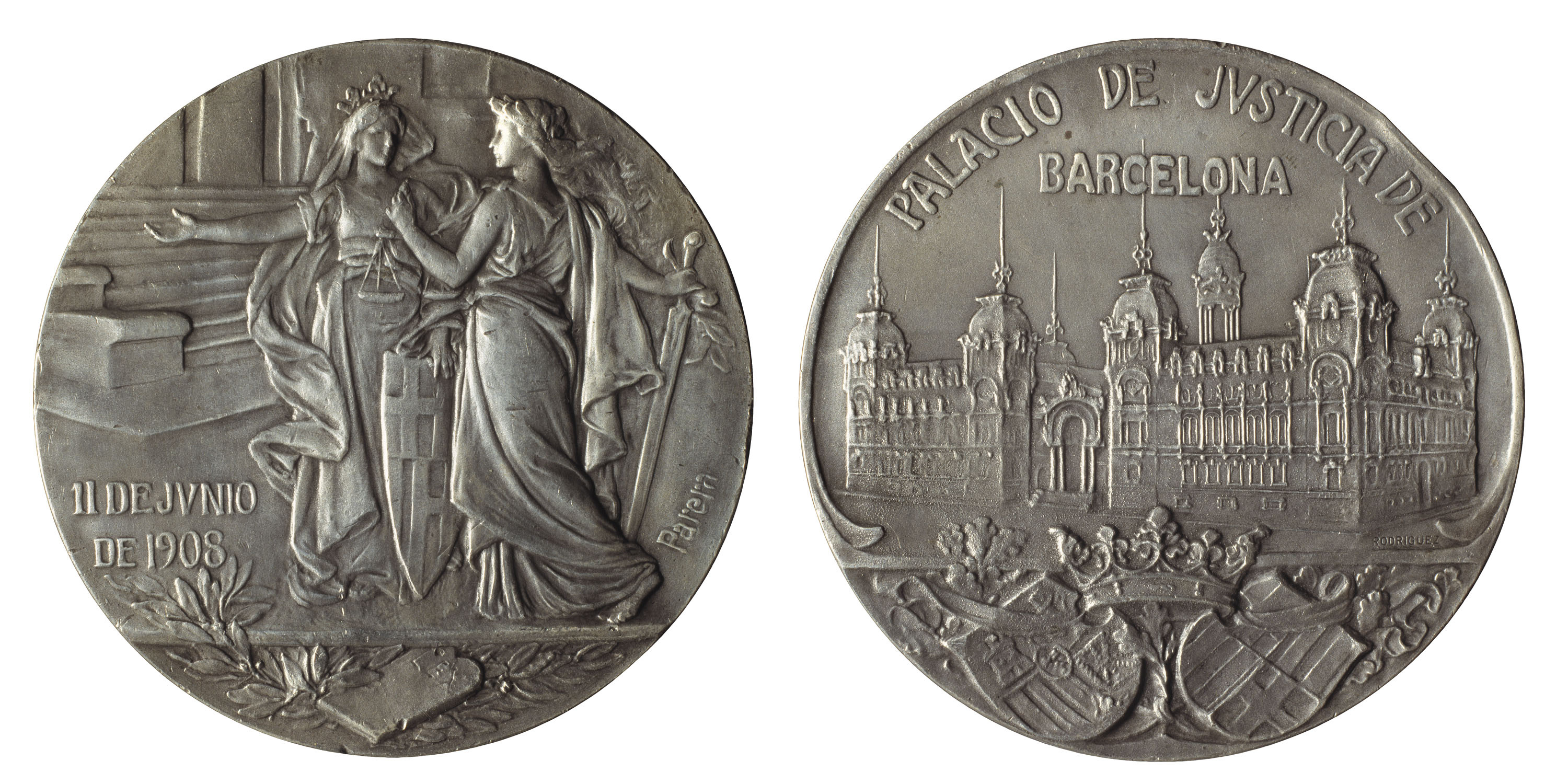 image for: Antoni Parera - Palau de Justícia de Barcelona - 1908