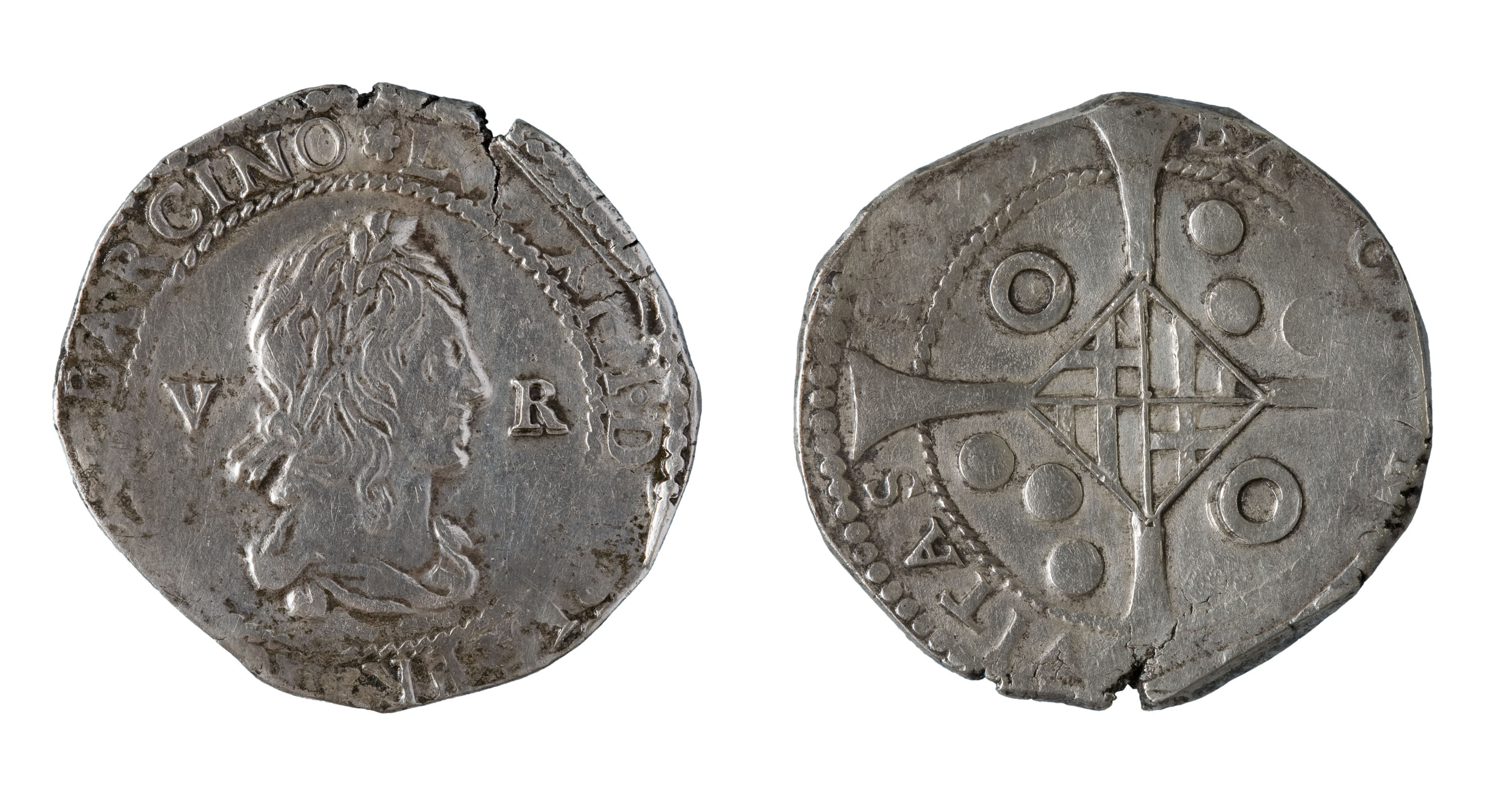 image for: Lluís XIII de França - 5 rals - 1642