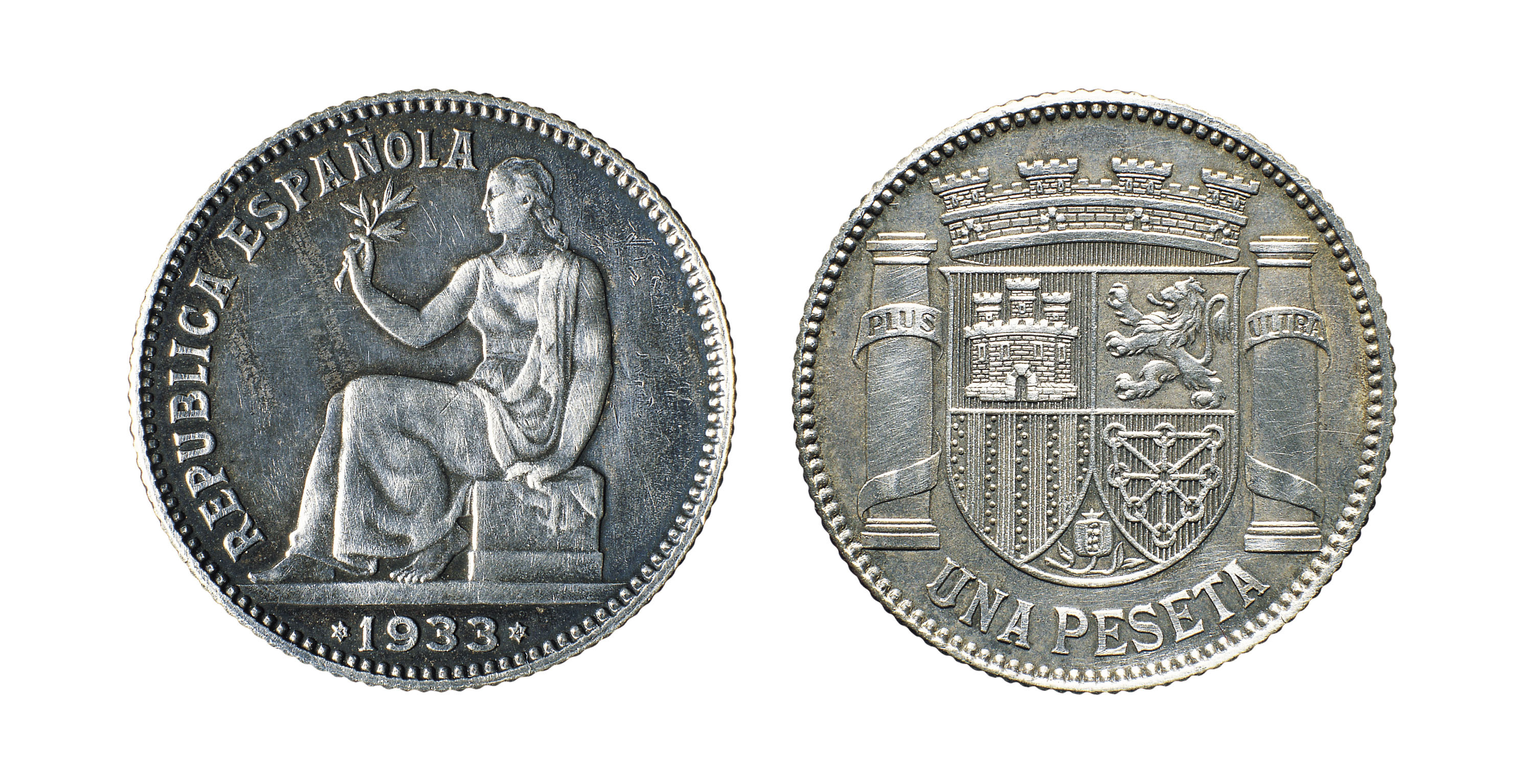 image for: Segona República - 1 pesseta - 1934