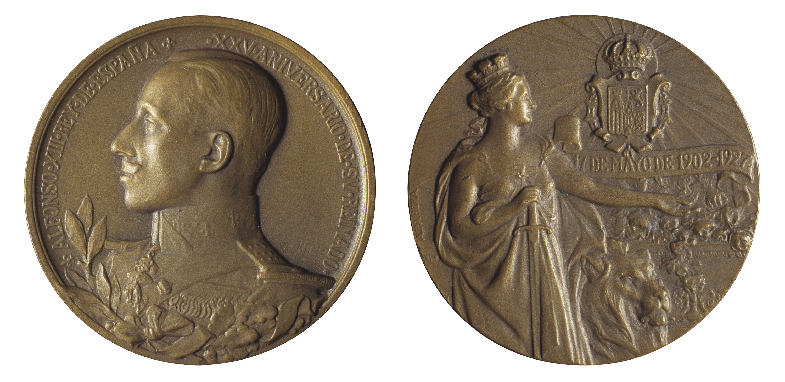 image for: Antoni Parera - XXV Aniversari del regnat d&#039;Alfons XIII - 1927