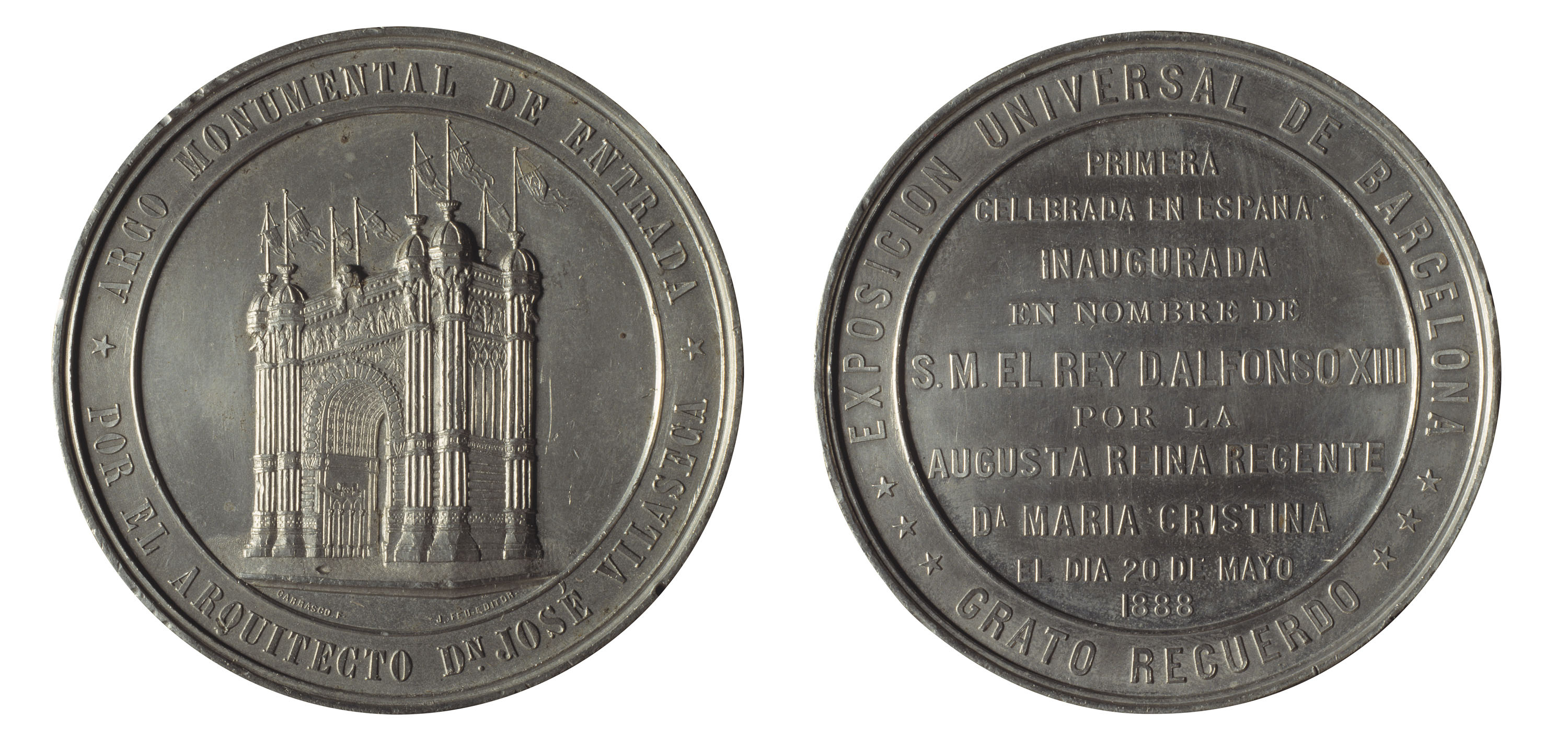 image for: Atanasio Carrasco - Exposició Universal de Barcelona. Arc de Triomf - 1888