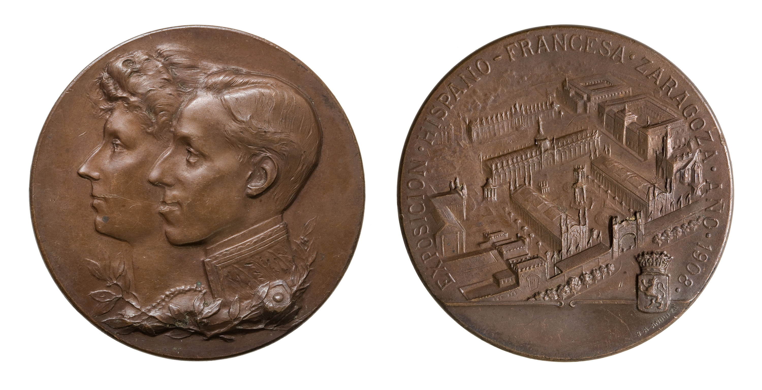 image for: Anònim - Exposició hispanofrancesa de Saragossa - 1908