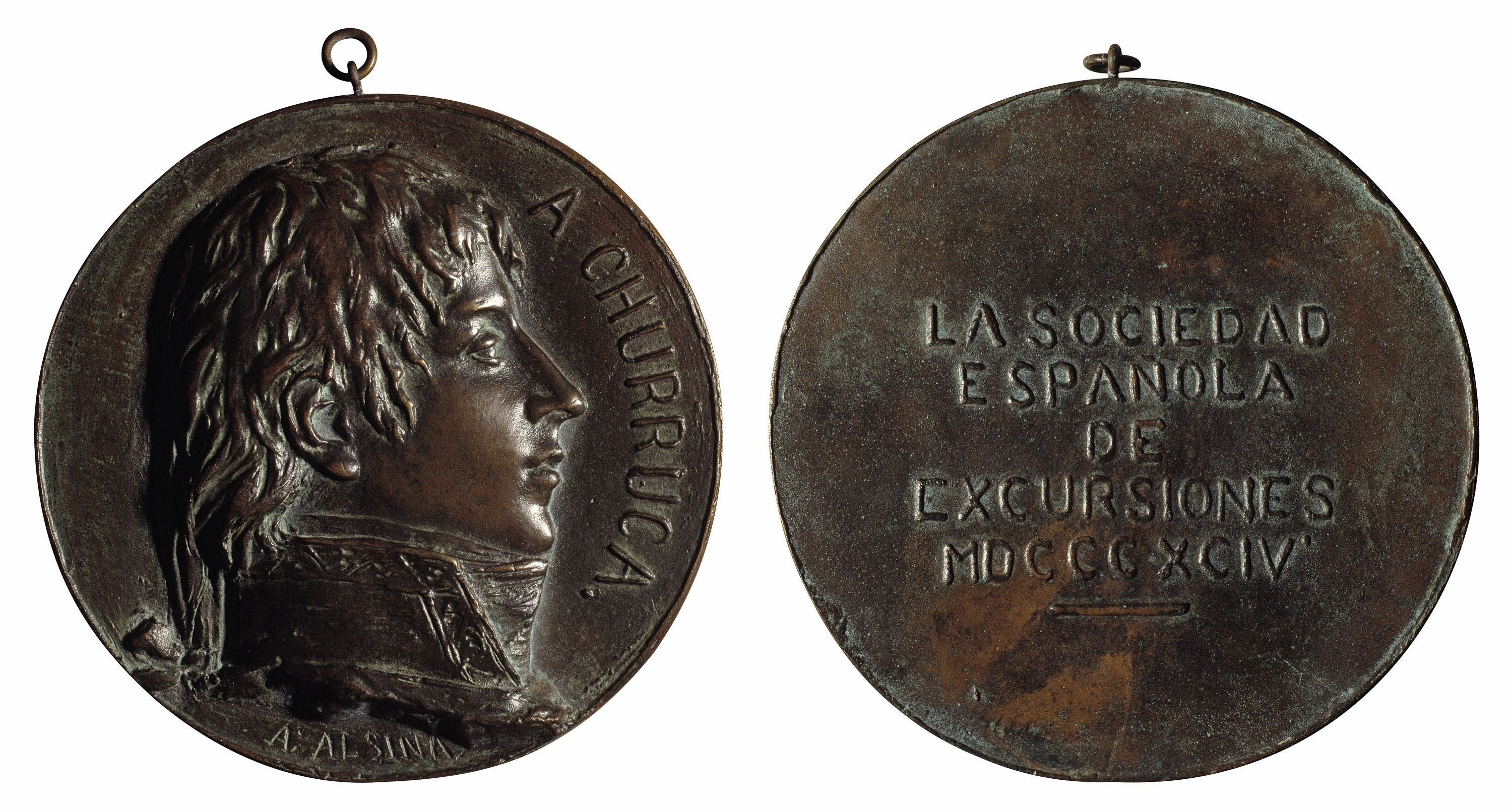 image for: Antoni Alsina - A Cosme Damián Churruca - 1894