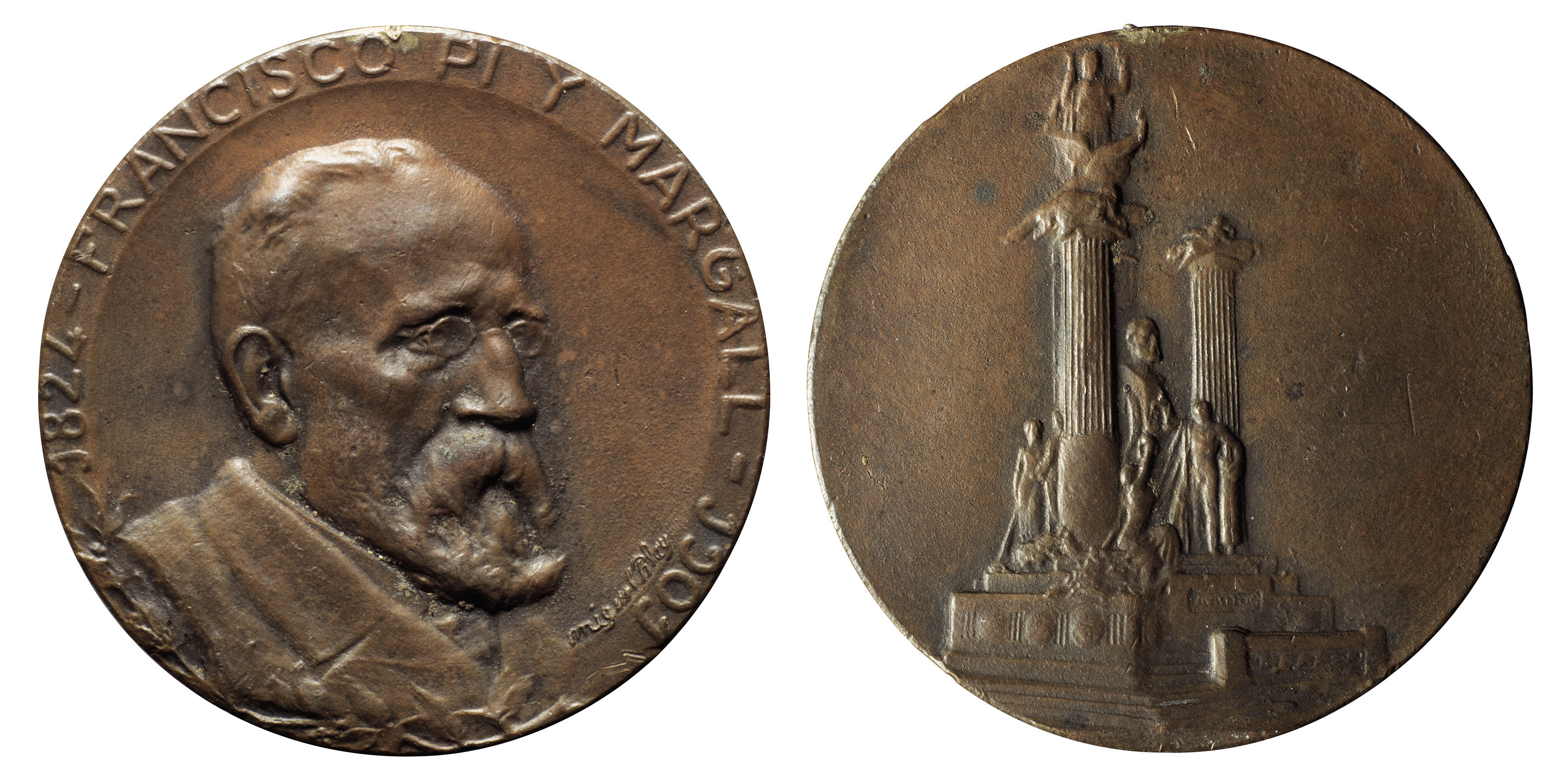 image for: Miquel Blay - A Francesc Pi i Margall - 1917