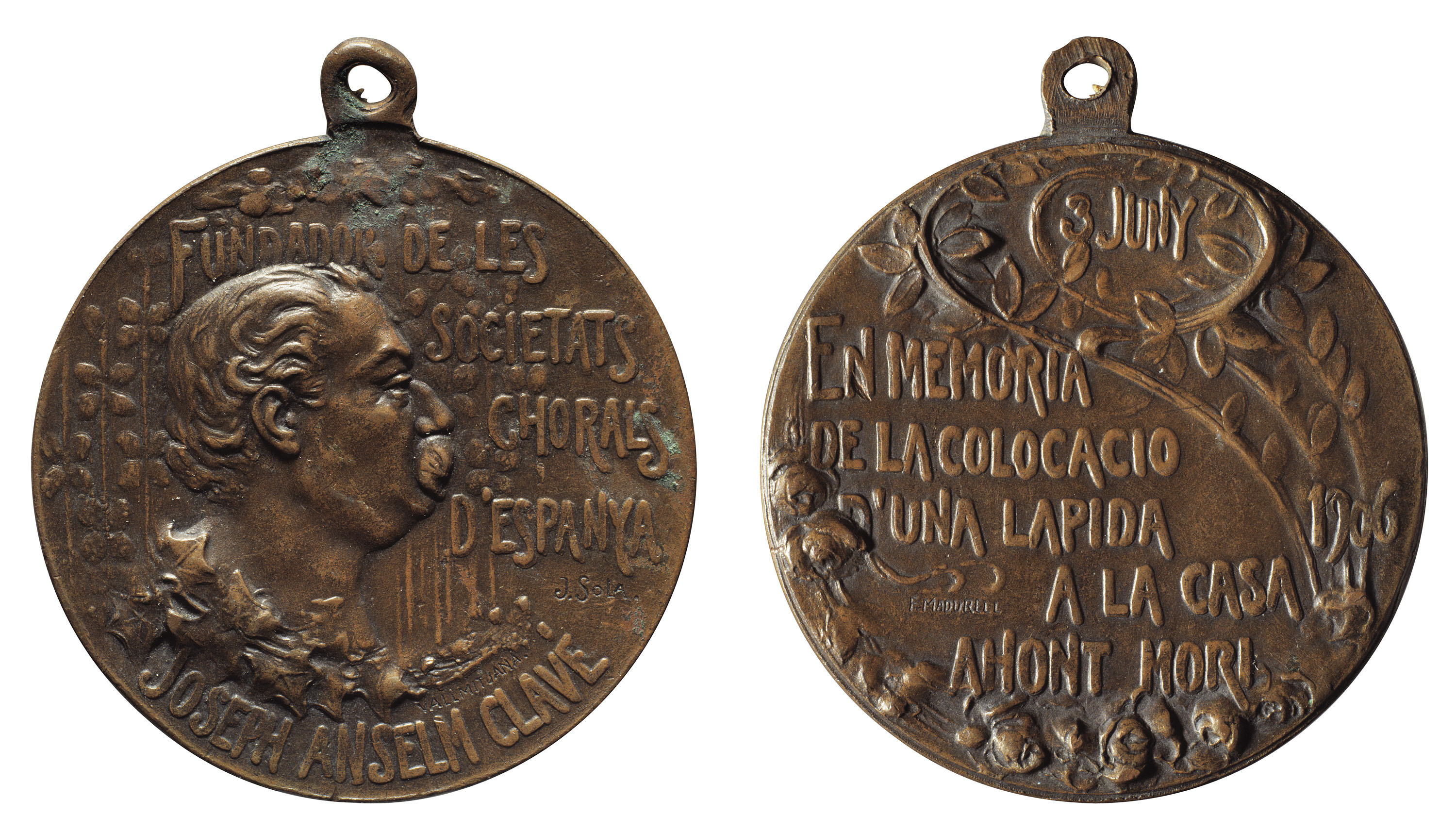 image for: Joan Solà - Col·locació d&#039;una làpida en memòria de Josep Anselm Clavé - 1906