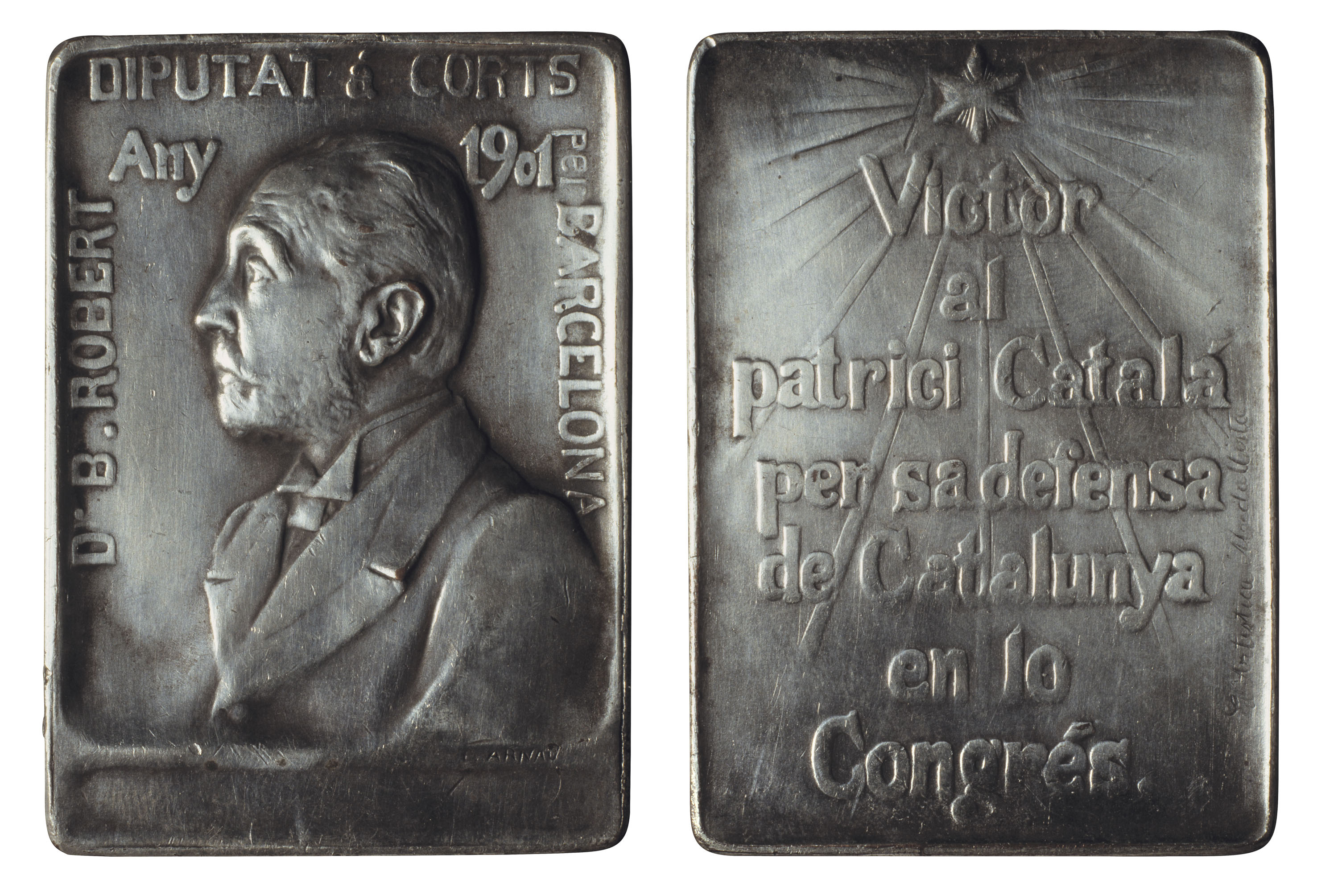 image for: Eusebi Arnau - Homenatge al doctor Bartomeu Robert, diputat a les Corts - 1901