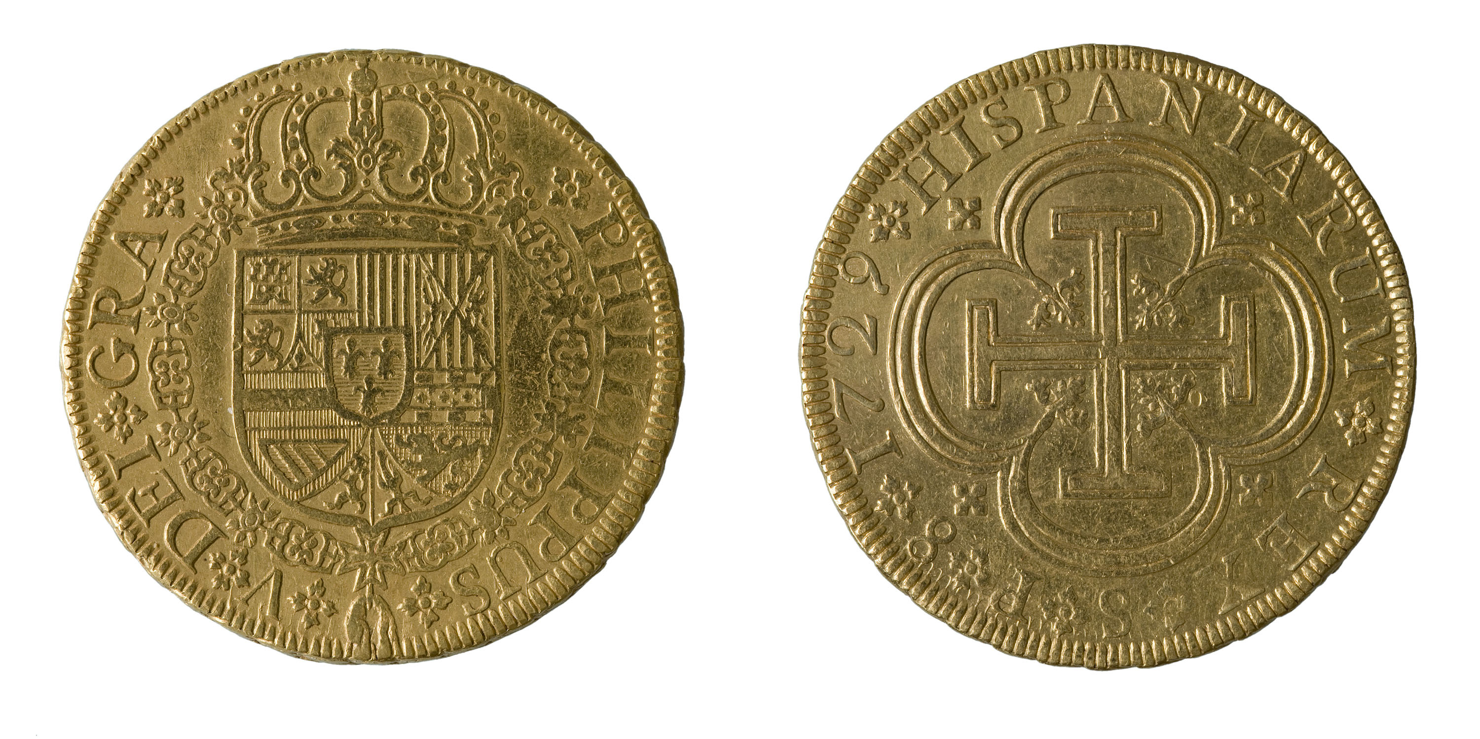 image for: Felip V d&#039;Espanya - 8 escuts - 1729